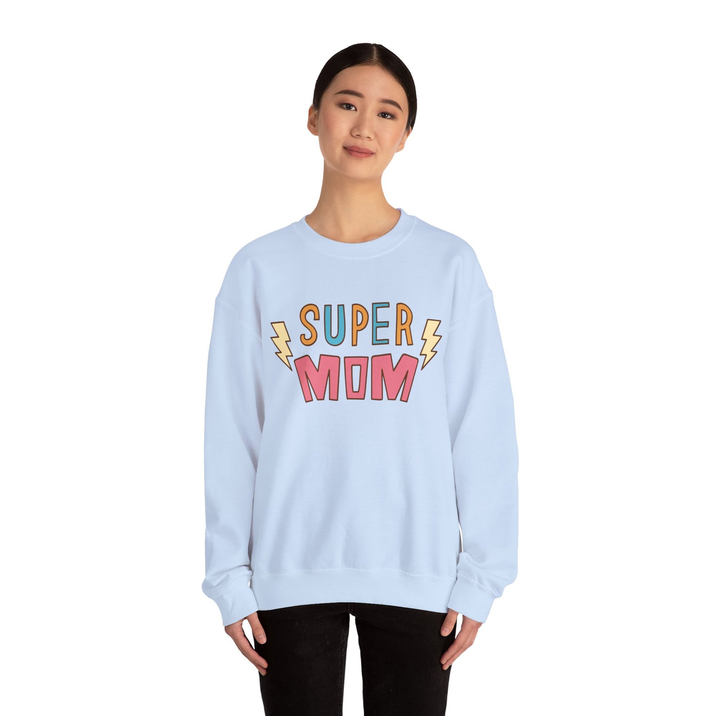 Super Mom Crewneck Sweatshirt