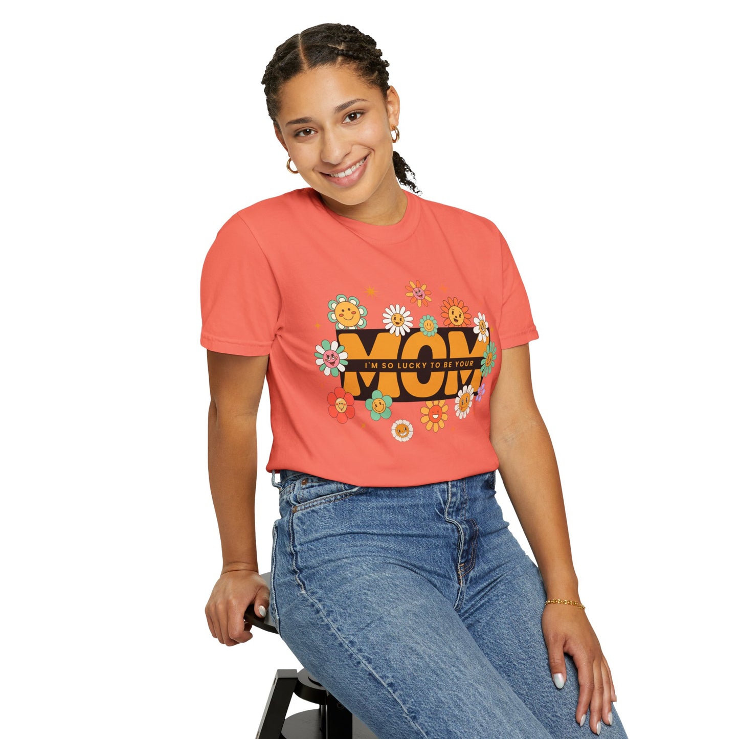 Flower Power Mom T-shirt