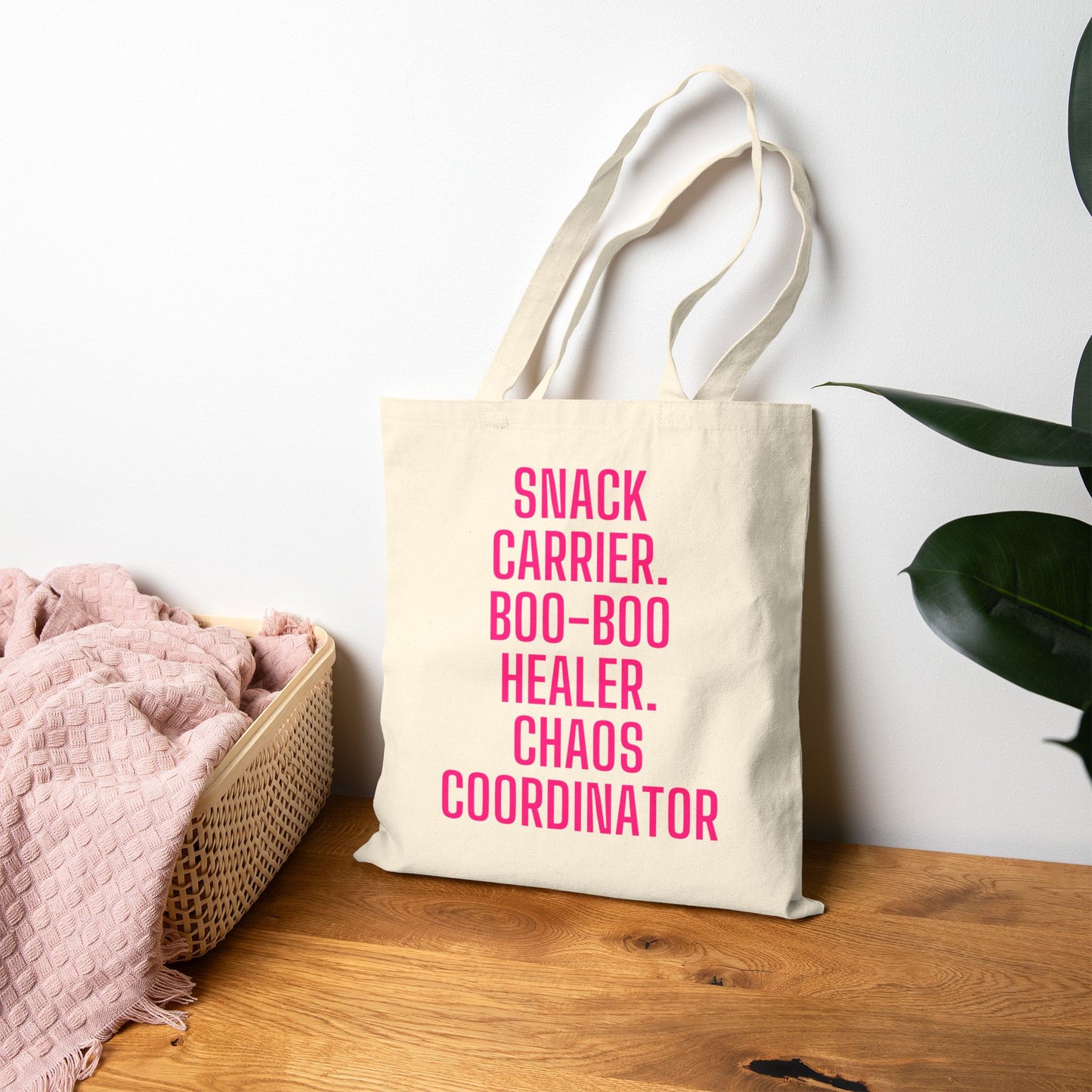 Snack Carrier Mom Tote Bag