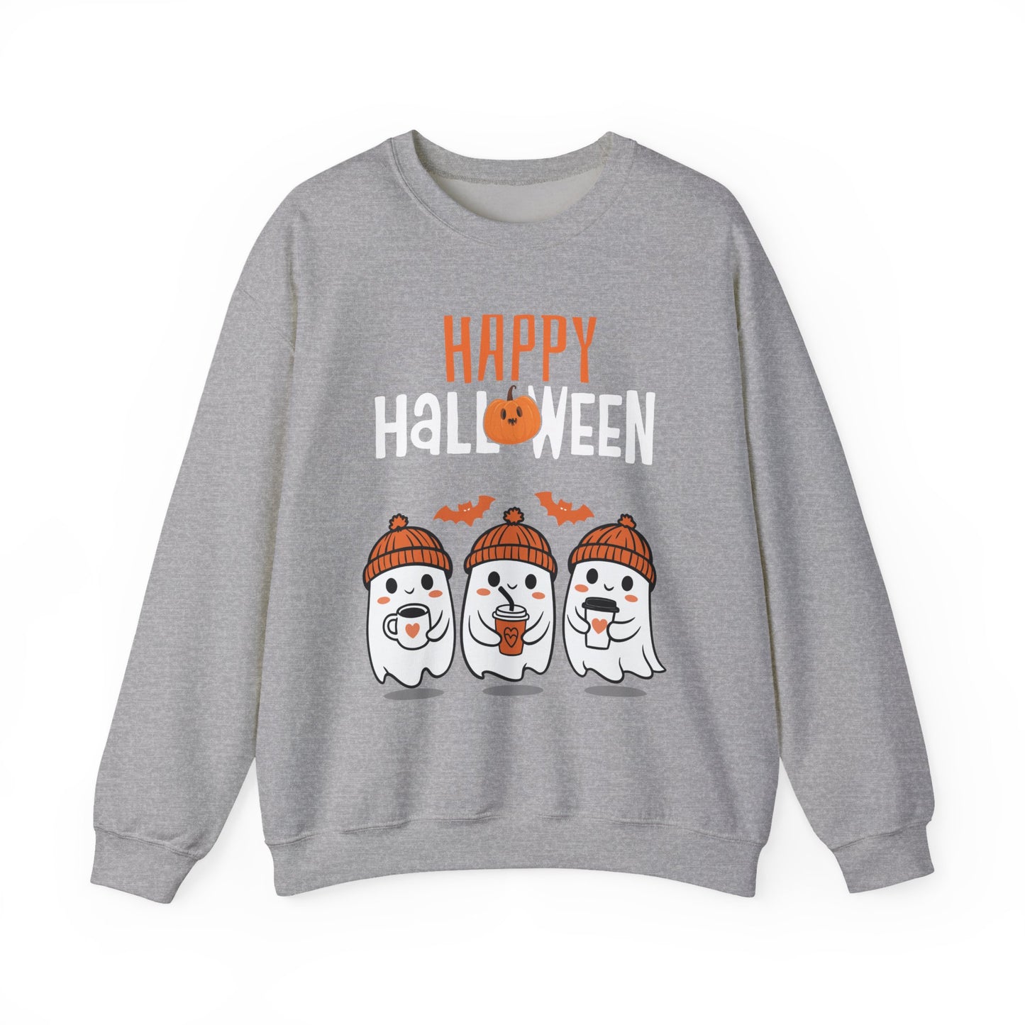 Halloween Ghosts Crewneck Sweatshirt