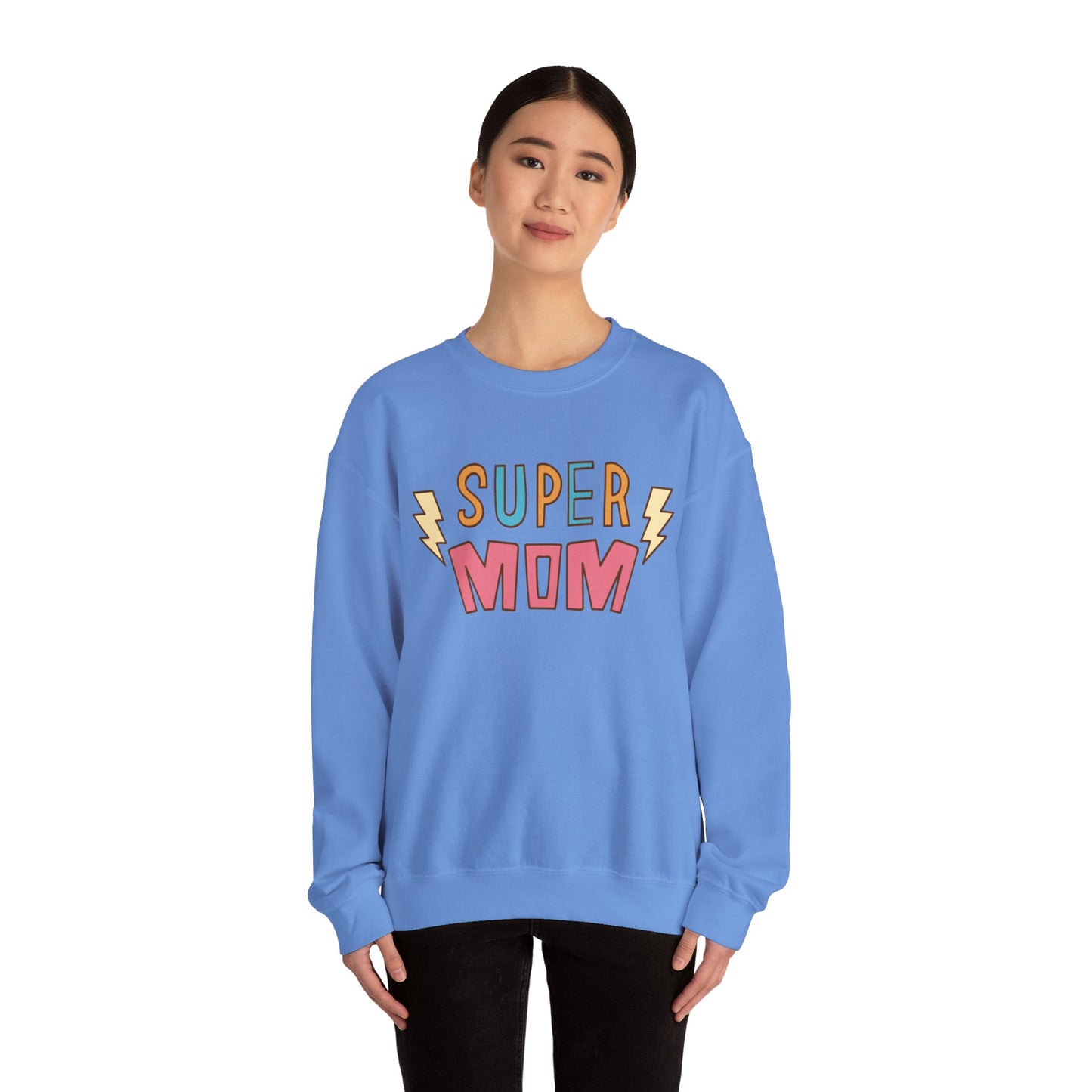 Super Mom Crewneck Sweatshirt