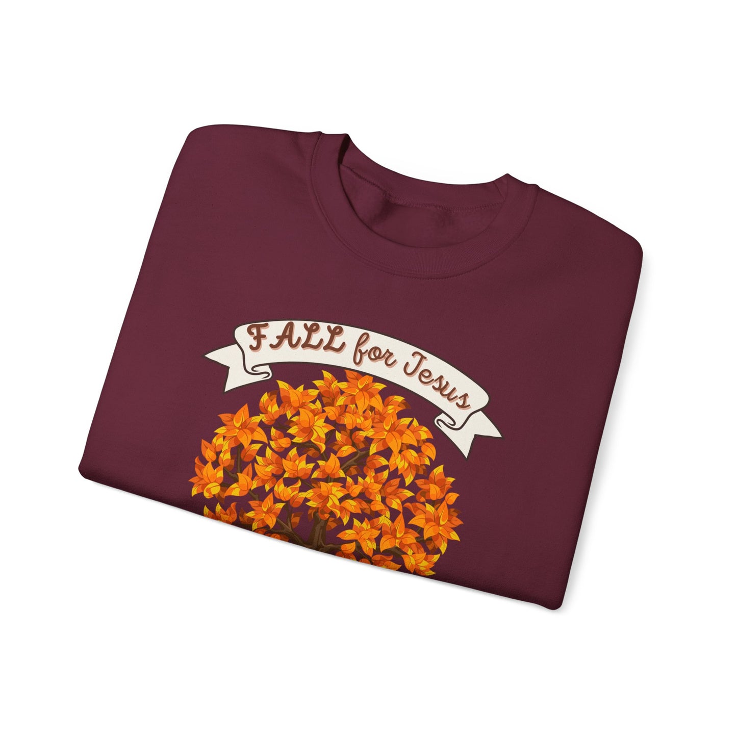 Fall for Jesus Crewneck Sweatshirt