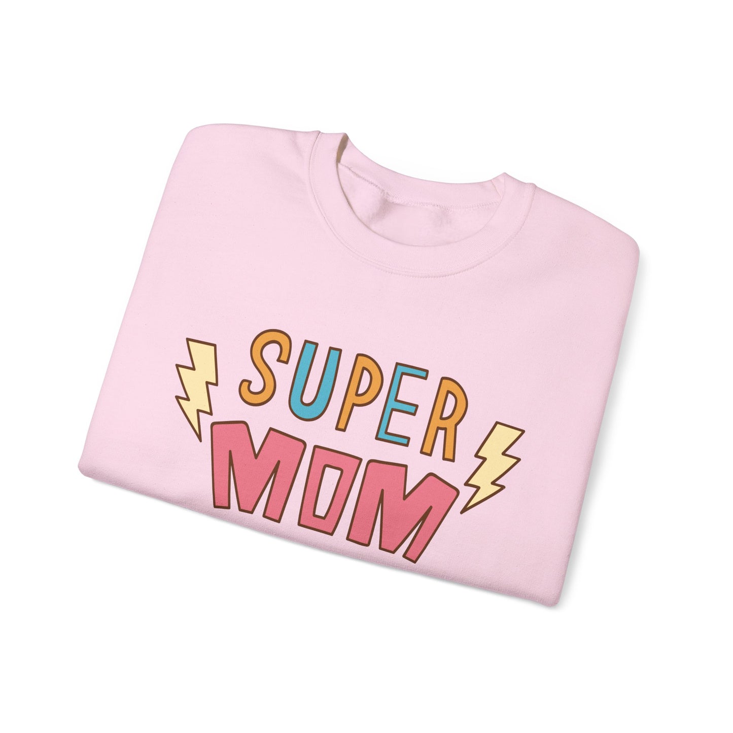 Super Mom Crewneck Sweatshirt