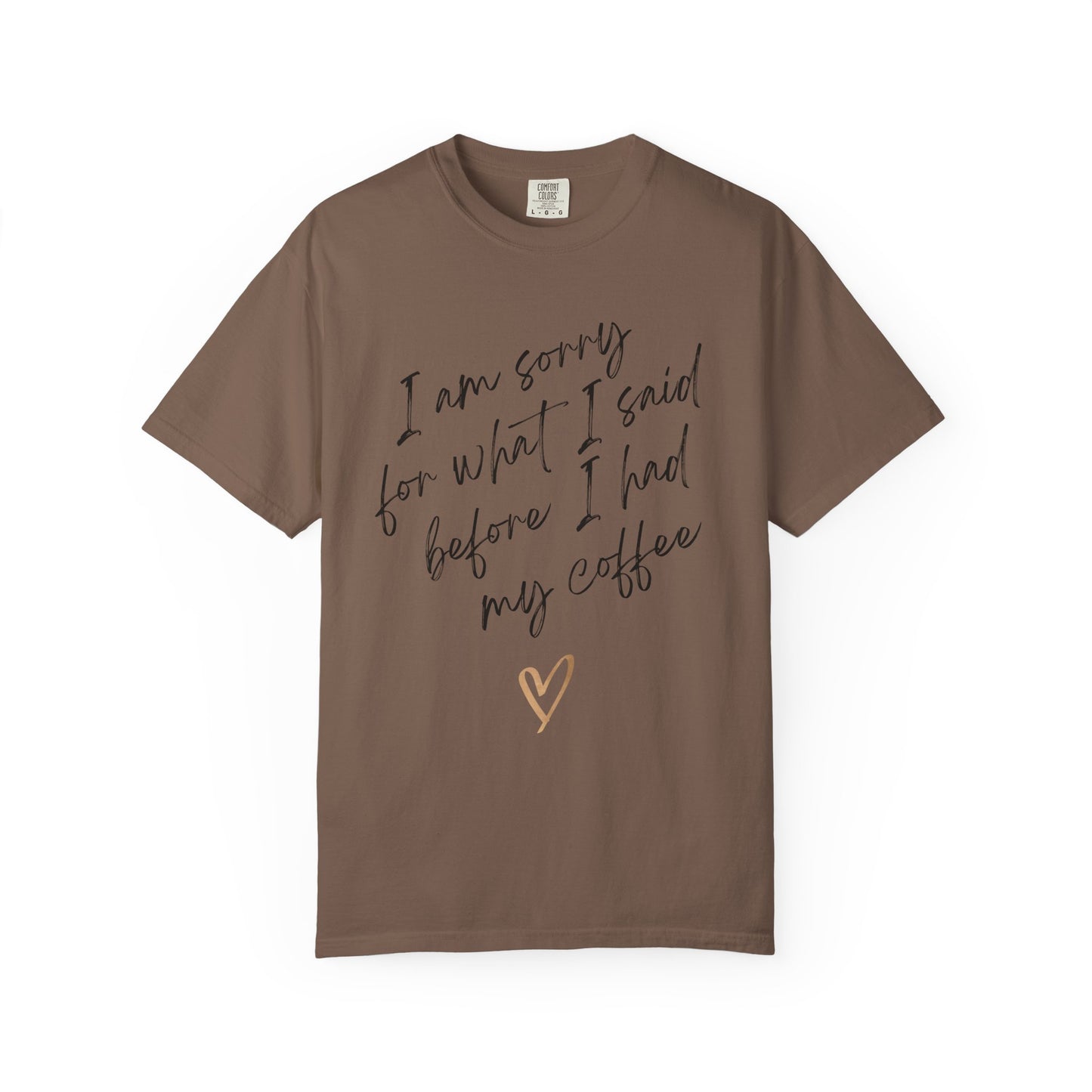 Coffee Lover's Humorous T-Shirt