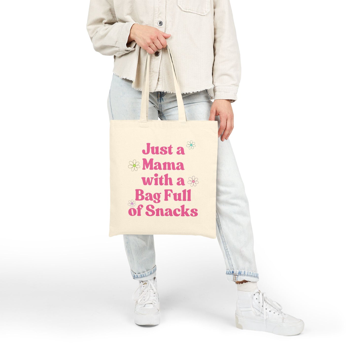 Mama Snack Tote Bag