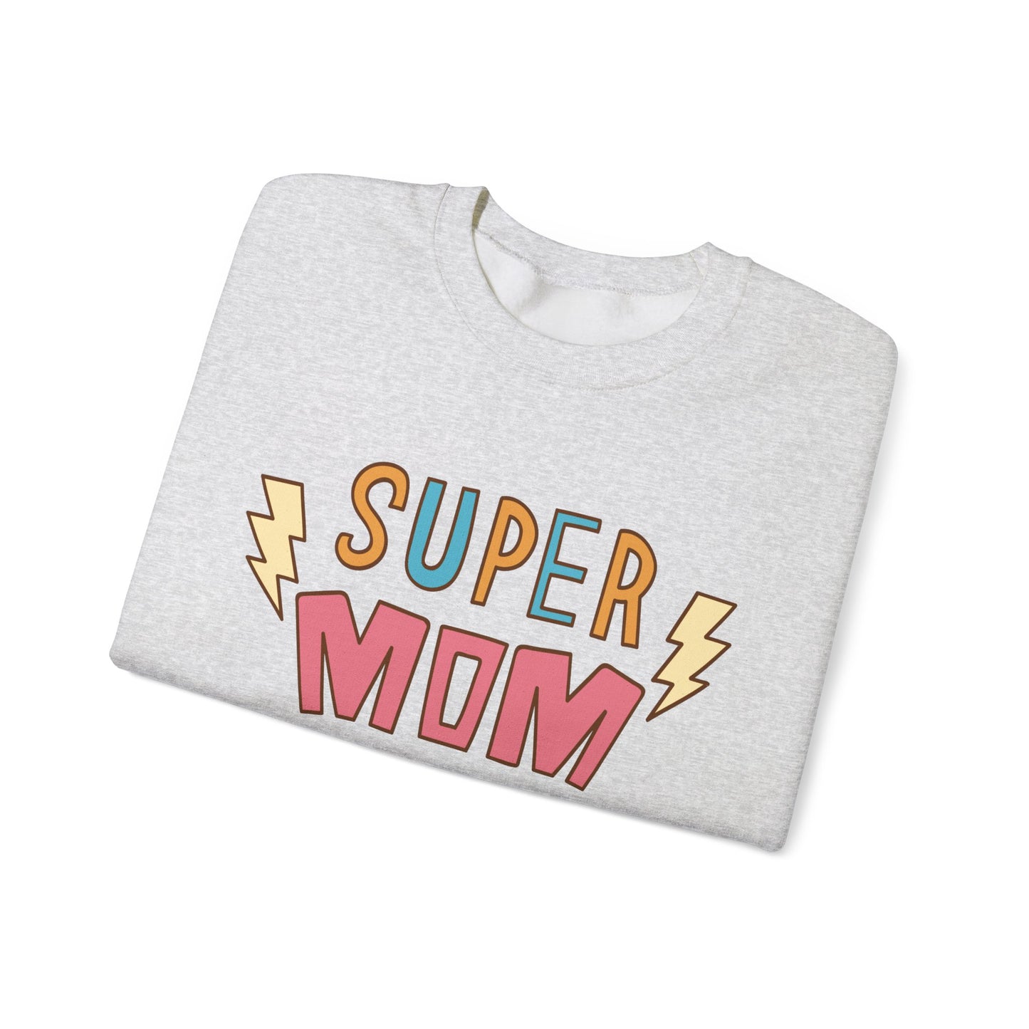 Super Mom Crewneck Sweatshirt