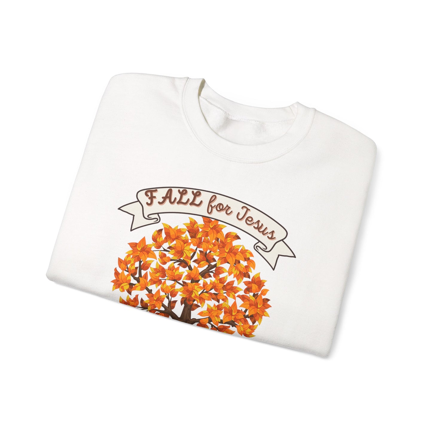 Fall for Jesus Crewneck Sweatshirt