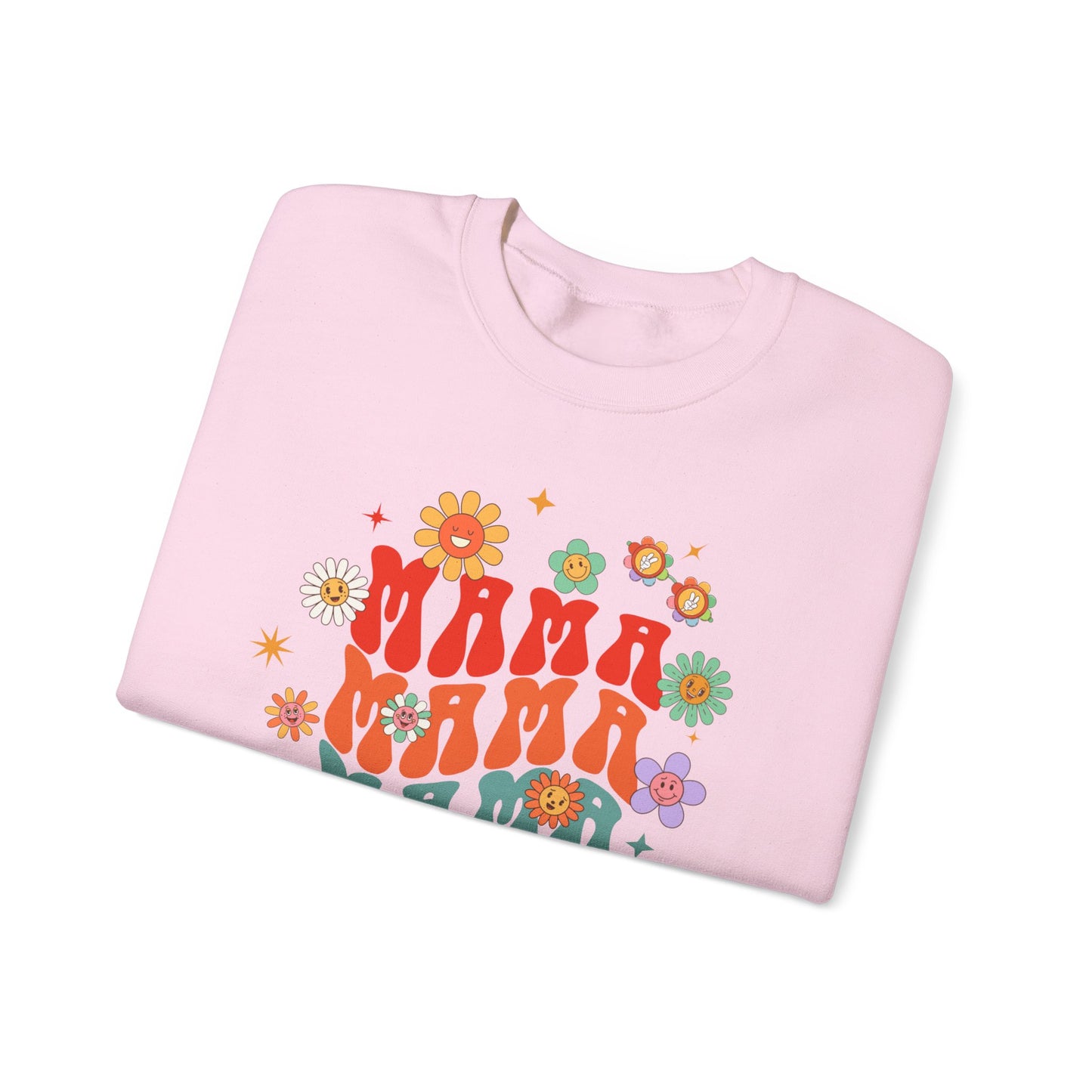 Colorful Floral Mama Sweatshirt