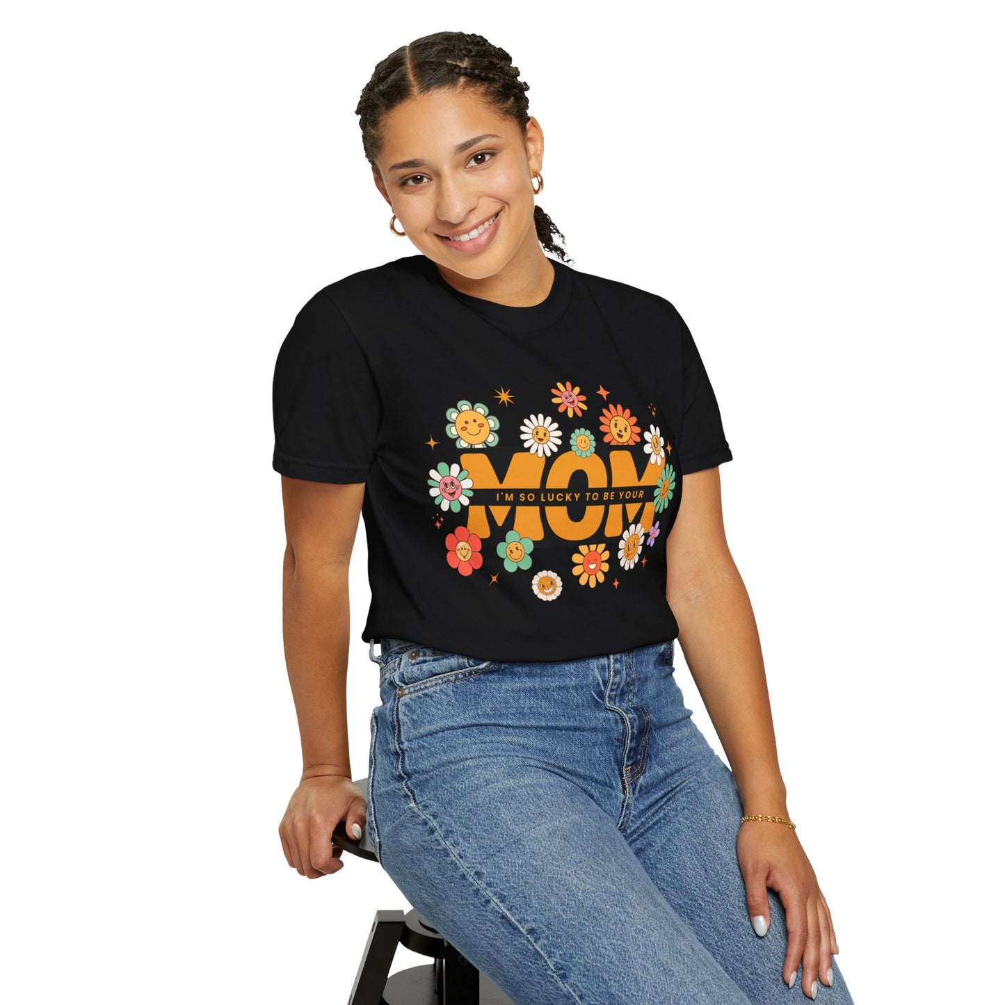 Flower Power Mom T-shirt