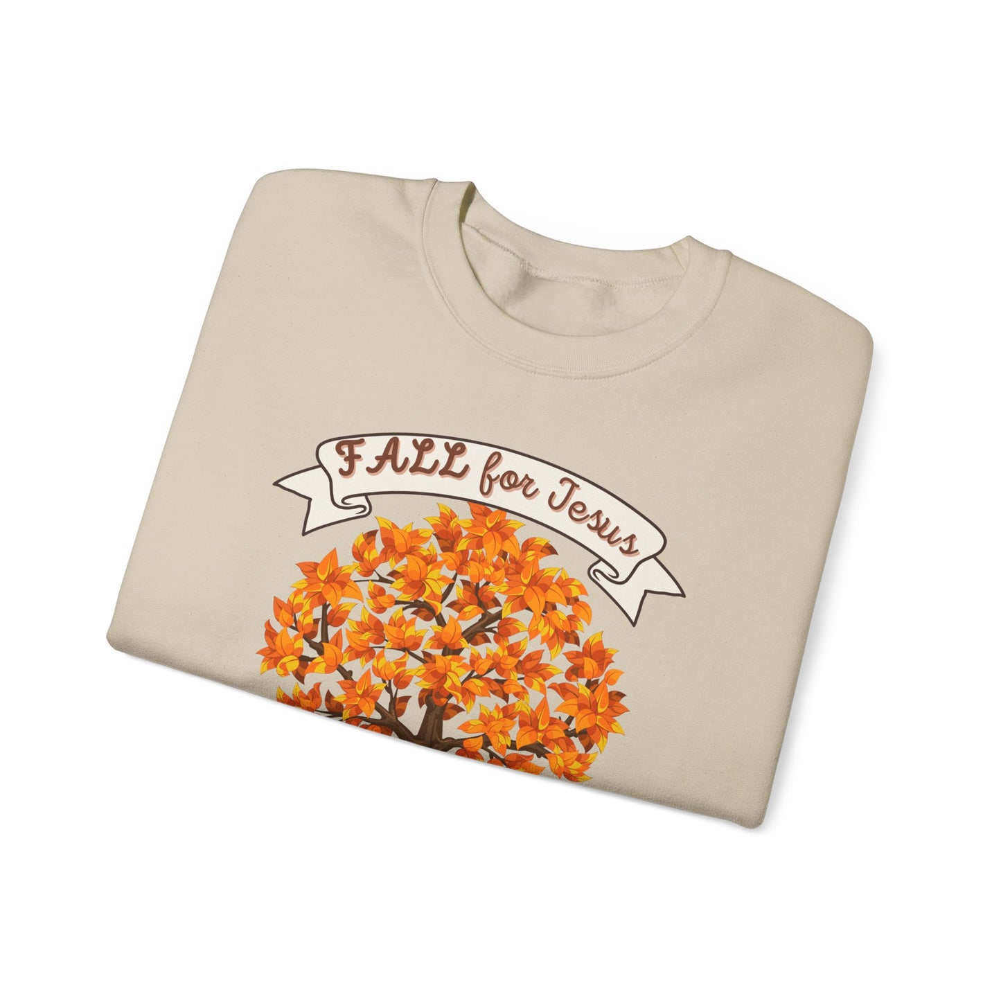 Fall for Jesus Crewneck Sweatshirt