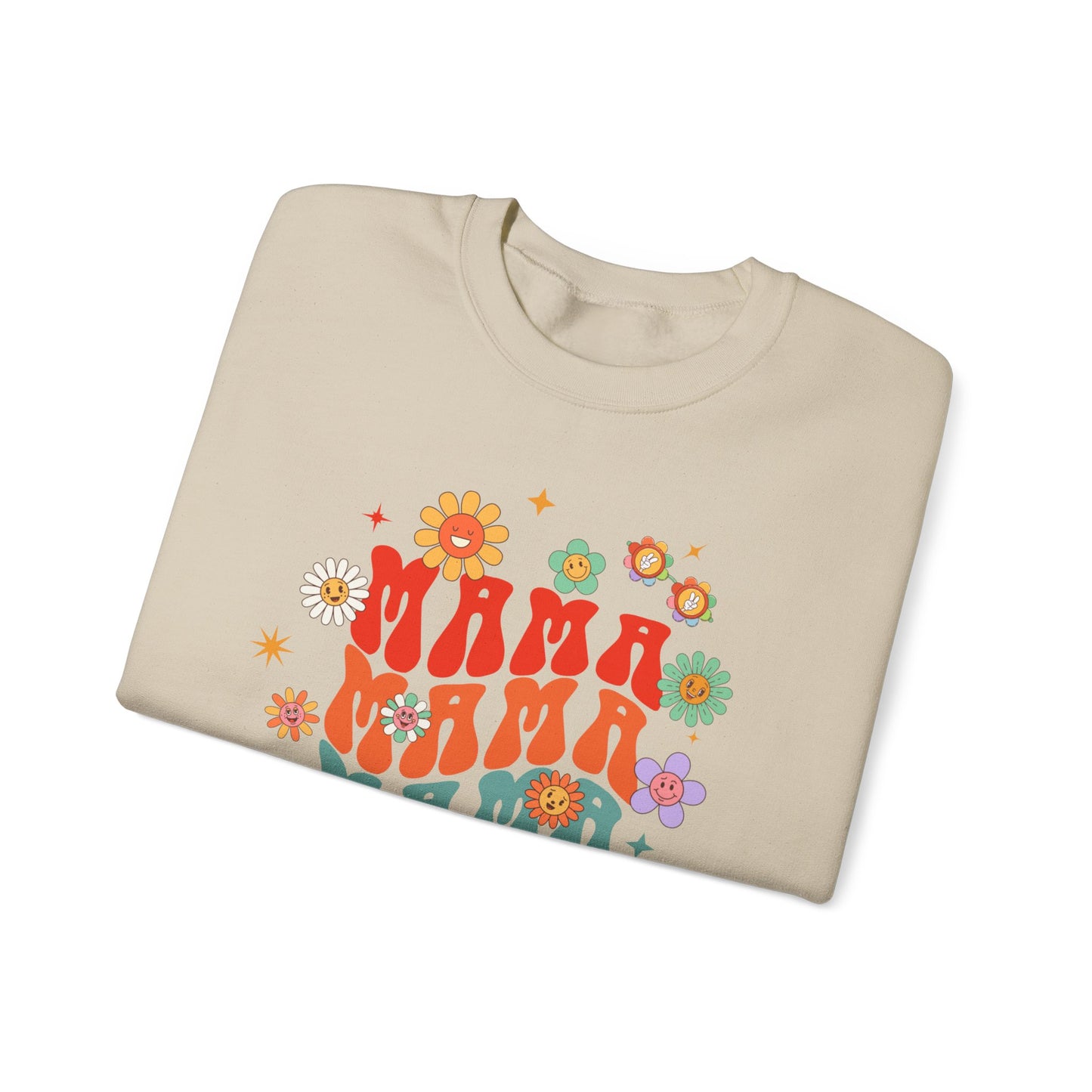 Colorful Floral Mama Sweatshirt
