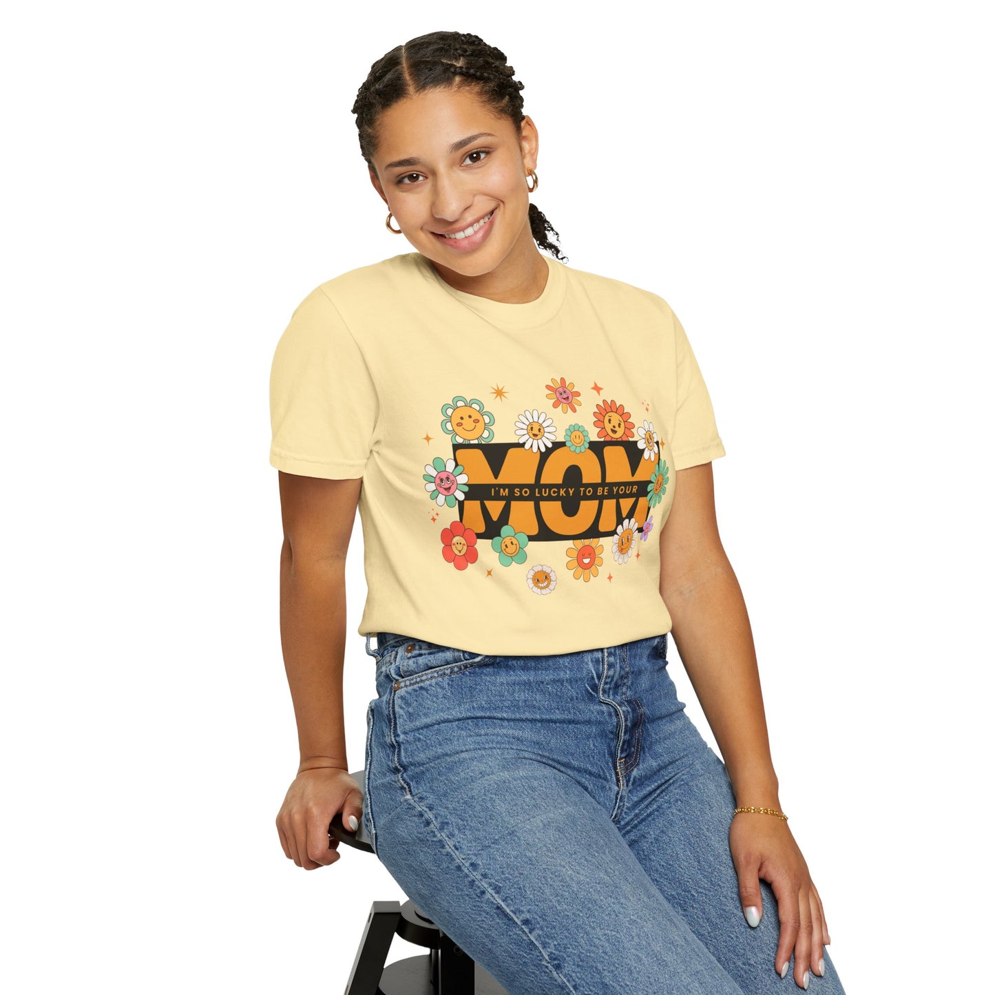 Flower Power Mom T-shirt