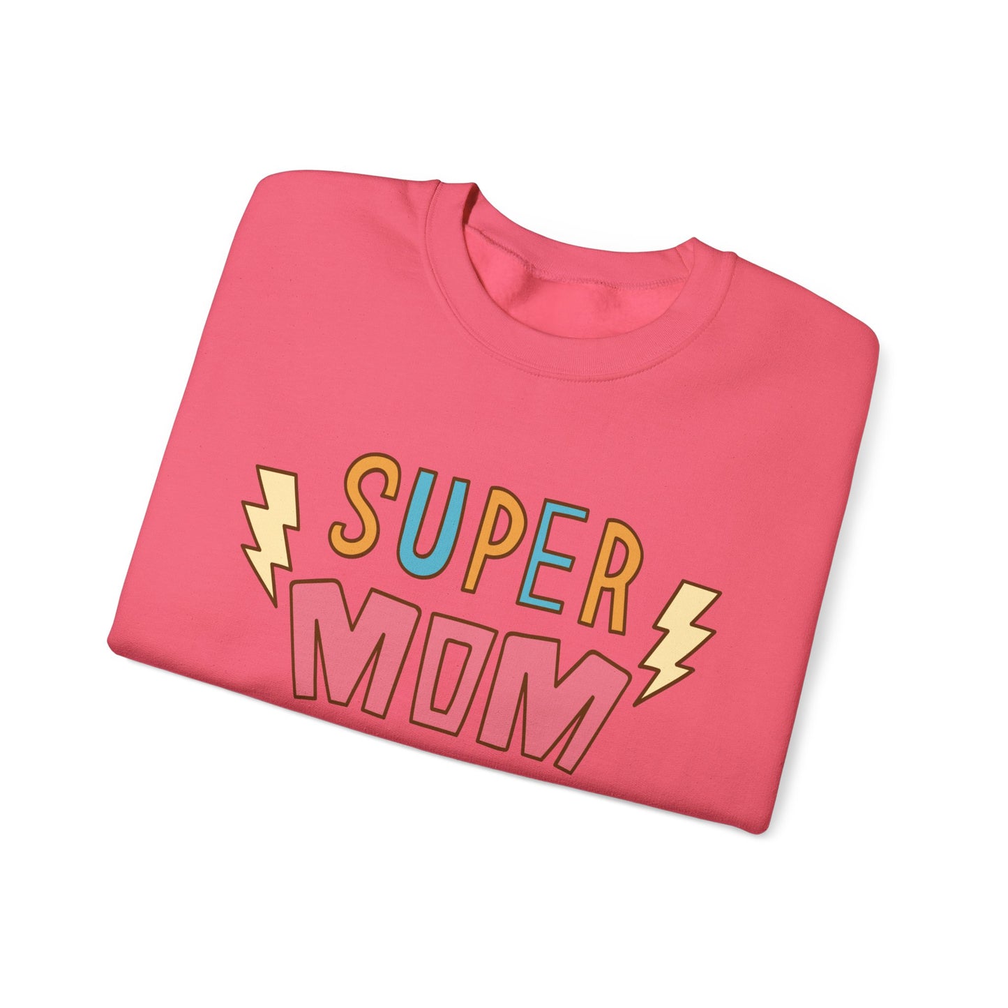 Super Mom Crewneck Sweatshirt