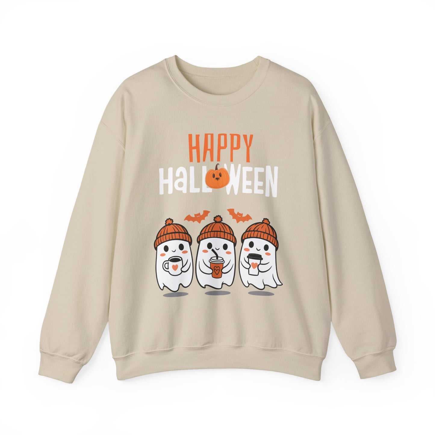 Halloween Ghosts Crewneck Sweatshirt