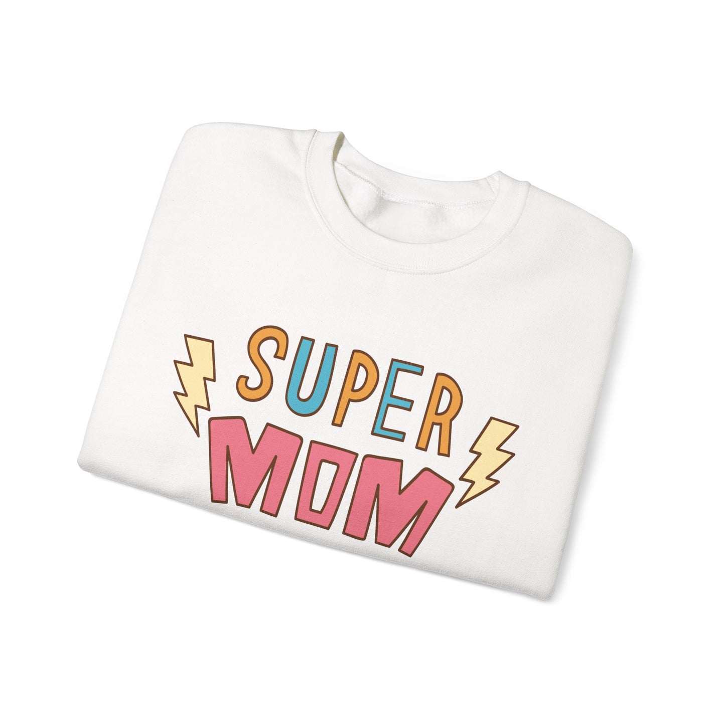 Super Mom Crewneck Sweatshirt