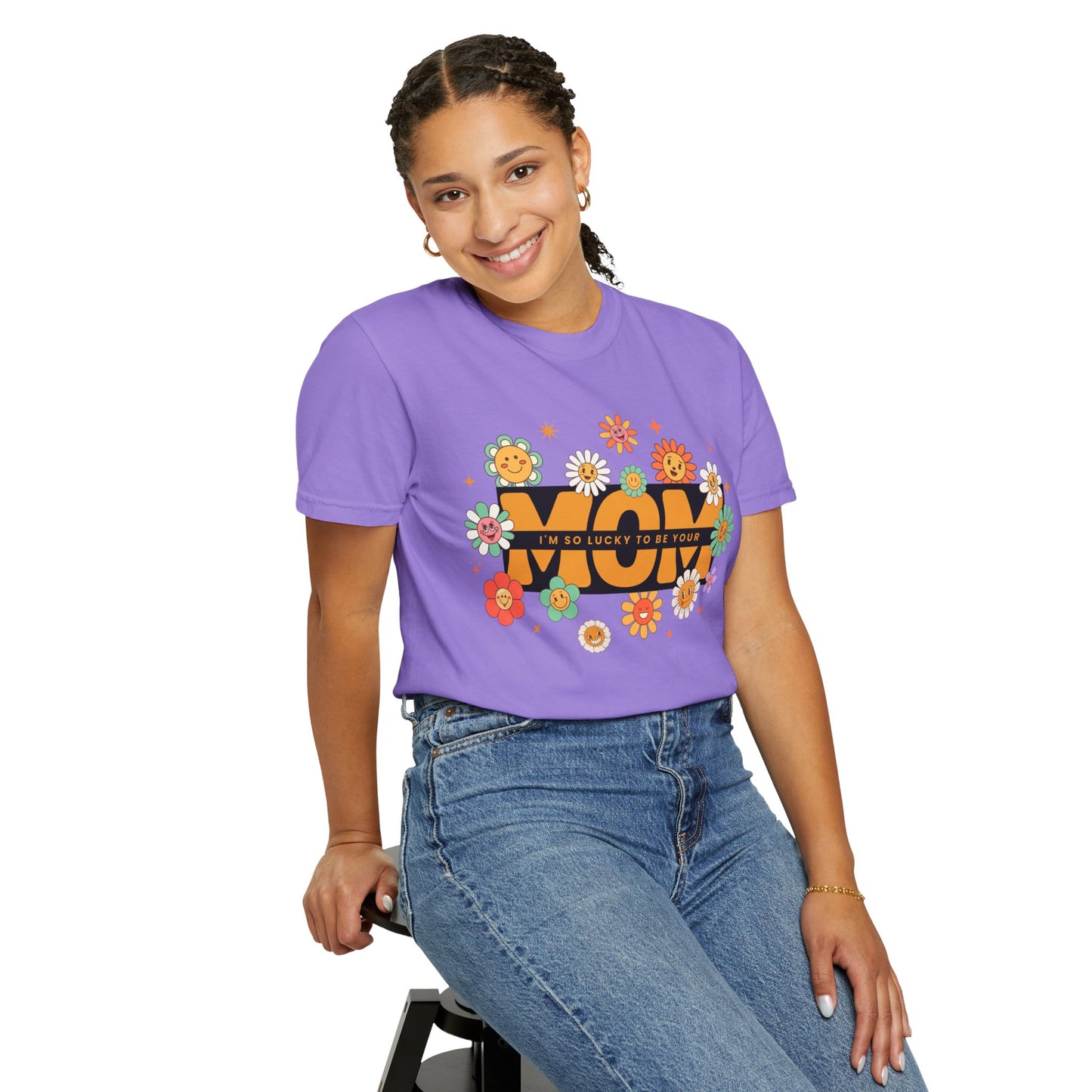 Flower Power Mom T-shirt