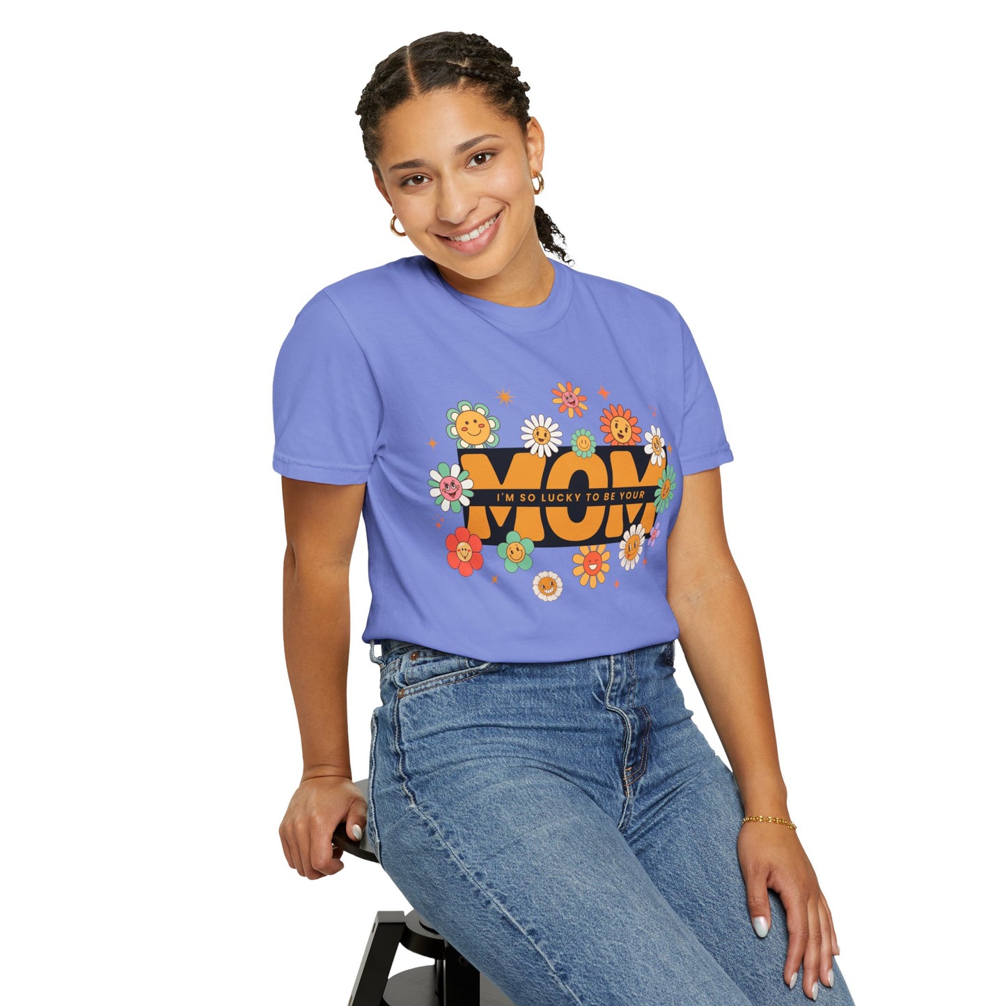 Flower Power Mom T-shirt