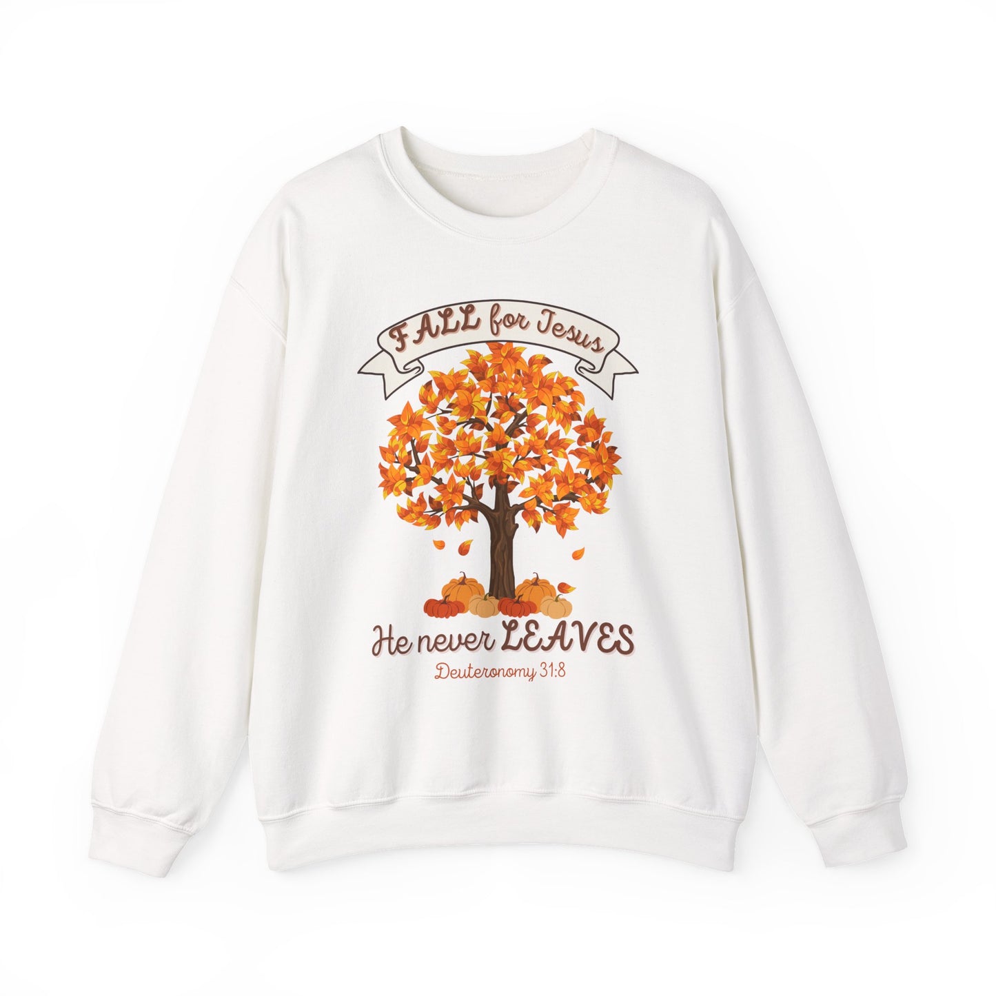 Fall for Jesus Crewneck Sweatshirt