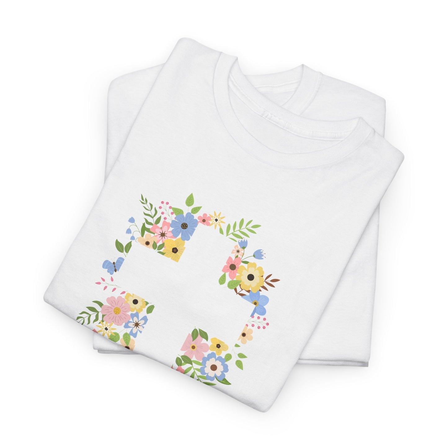 Faith-Inspired Floral Tee