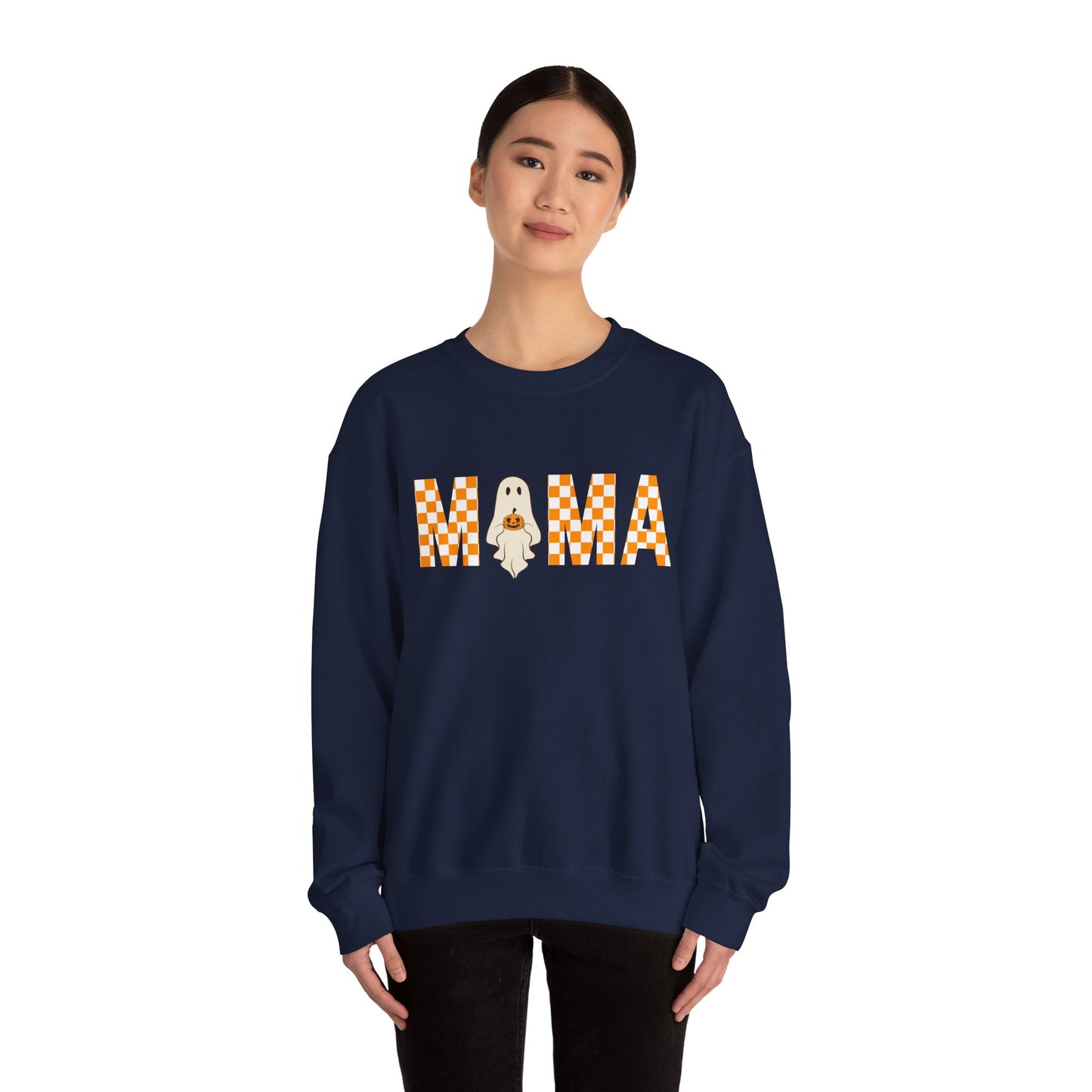 Mama Ghost Halloween Sweatshirt