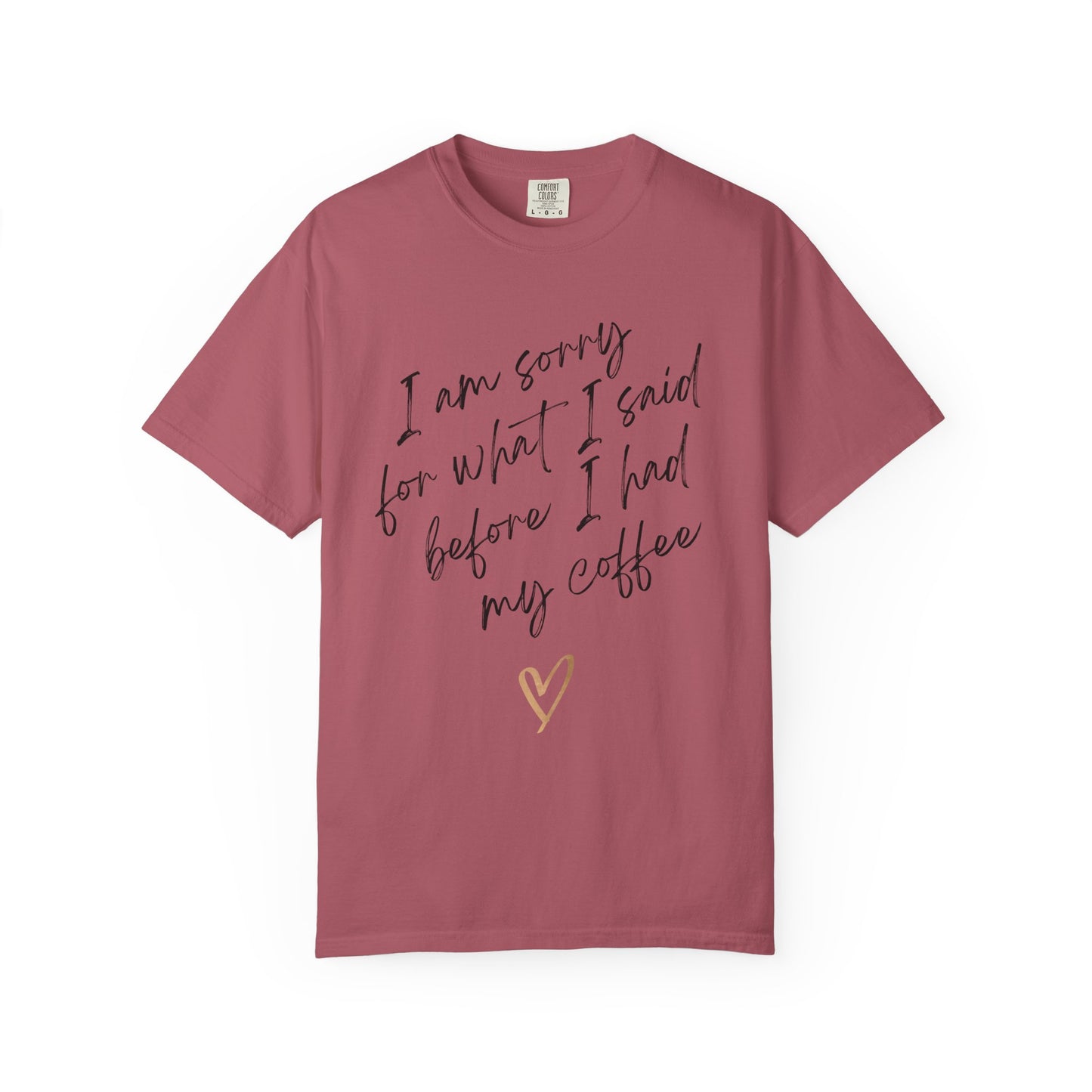 Coffee Lover's Humorous T-Shirt