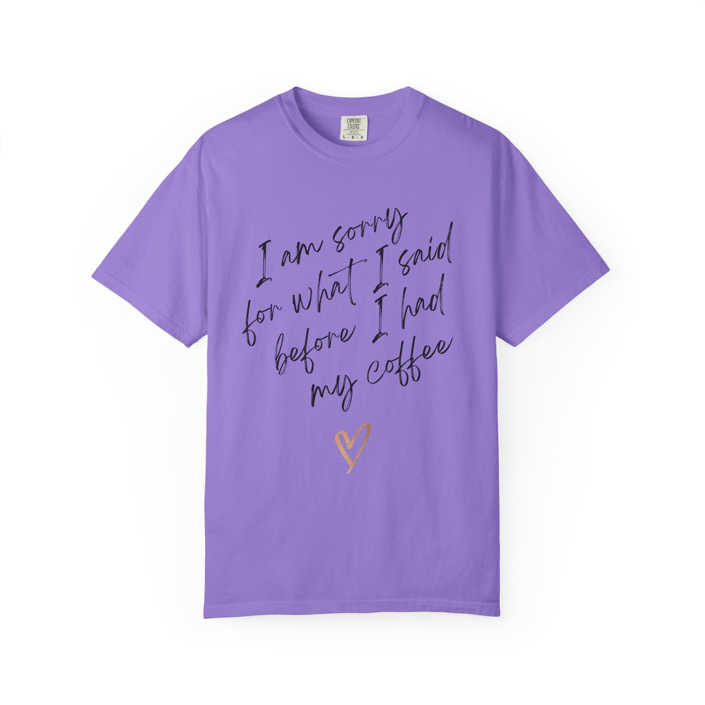 Coffee Lover's Humorous T-Shirt