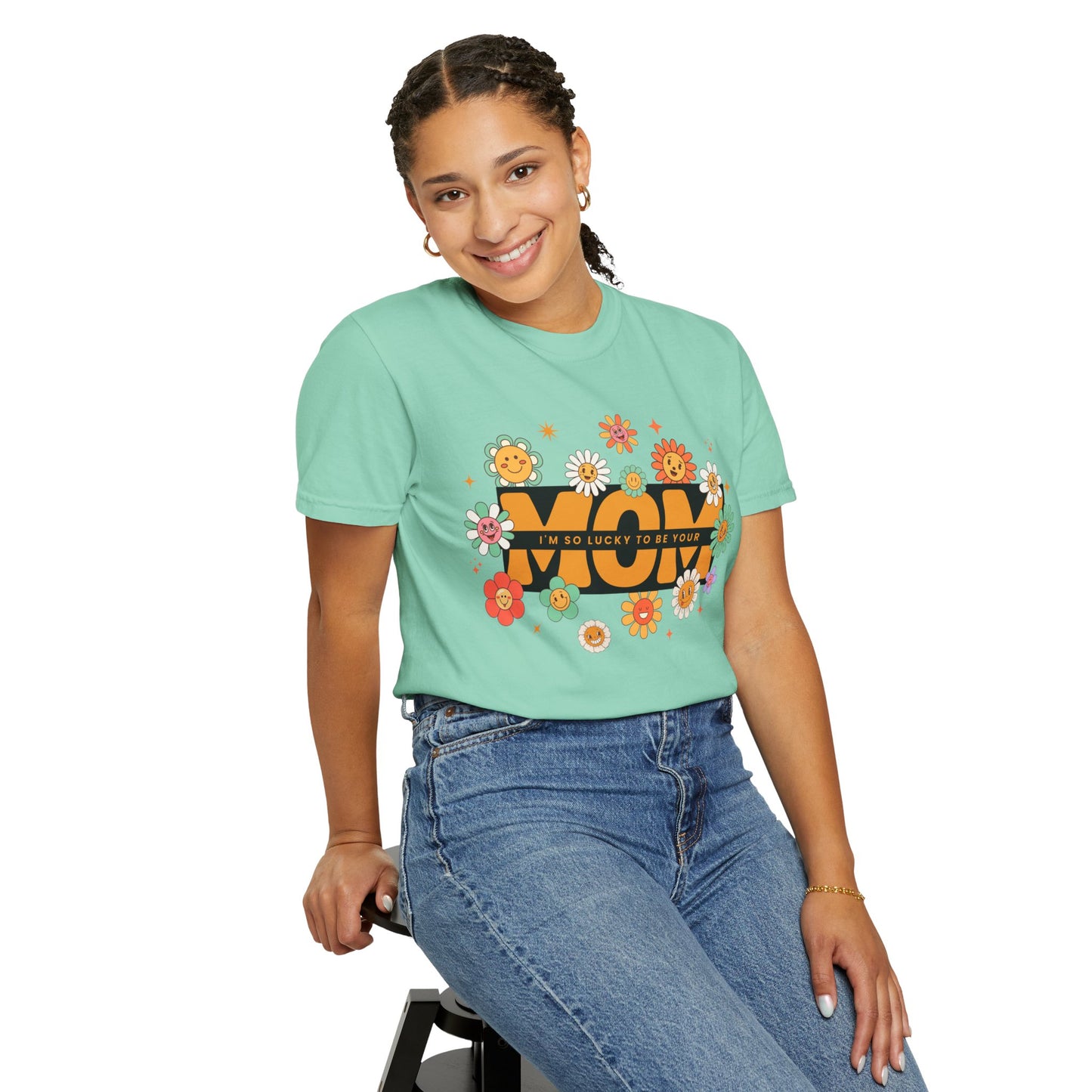 Flower Power Mom T-shirt