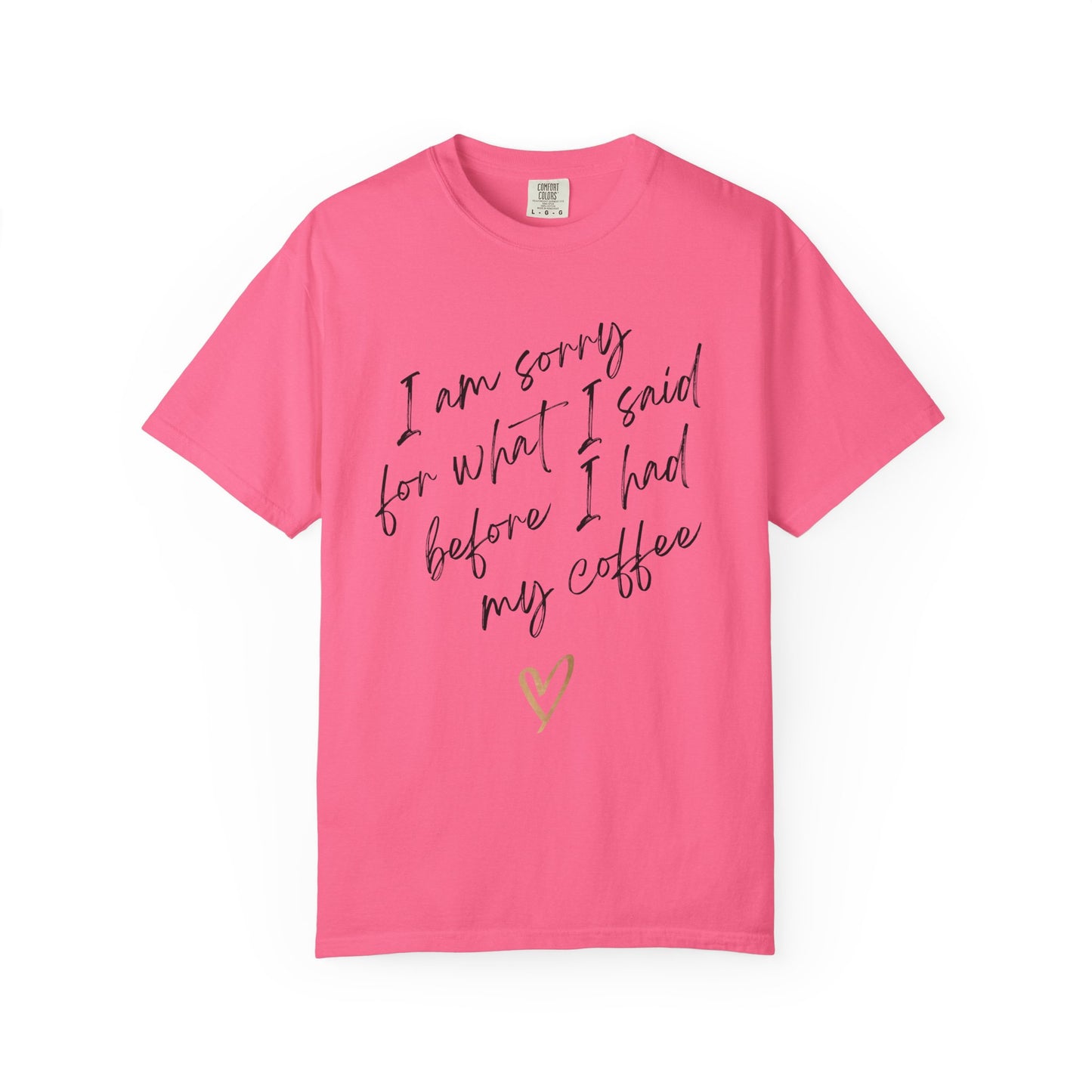 Coffee Lover's Humorous T-Shirt