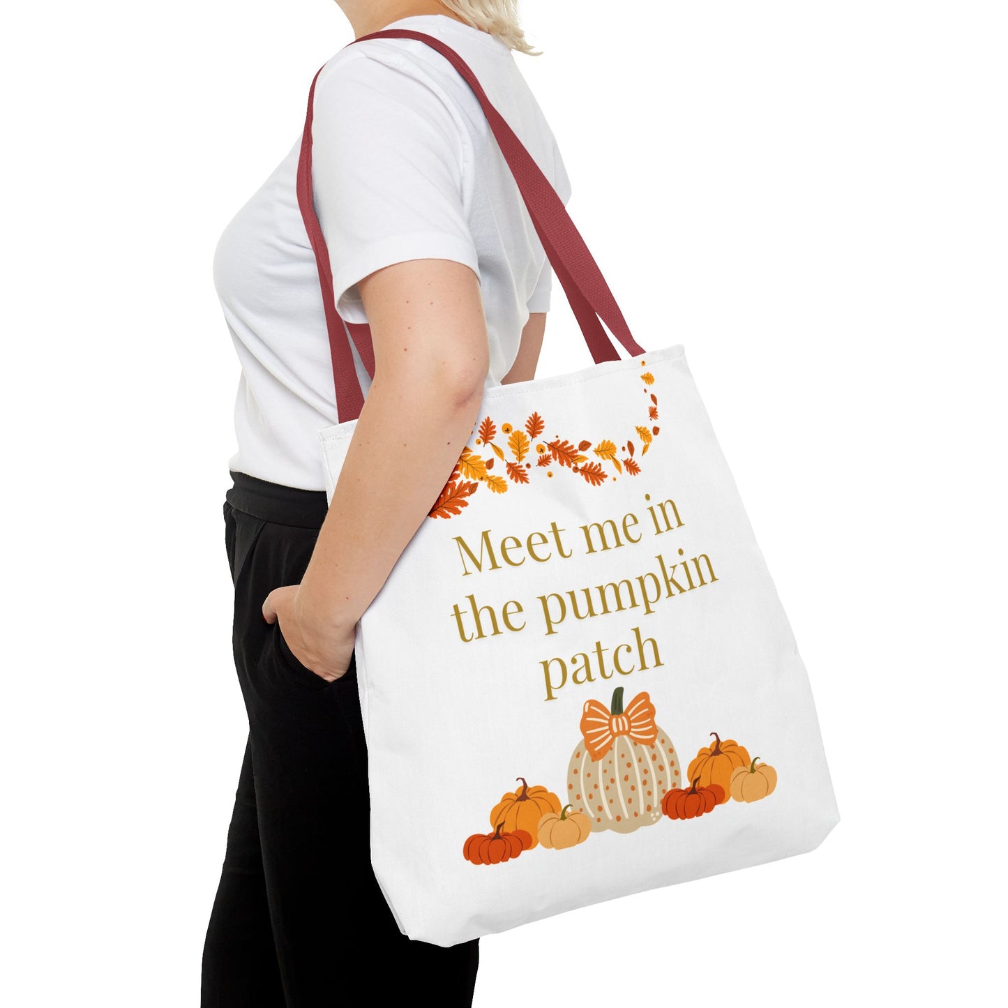Fall Pumpkin Patch Tote Bag