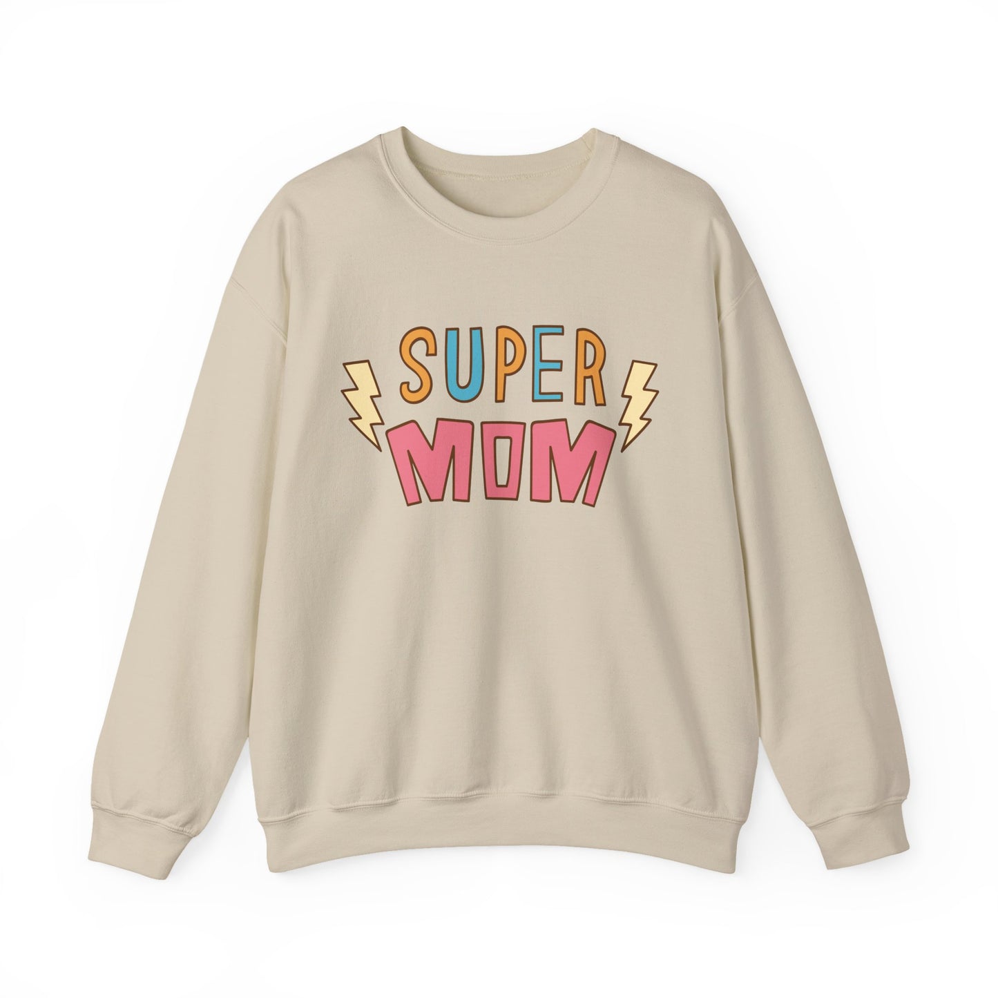 Super Mom Crewneck Sweatshirt