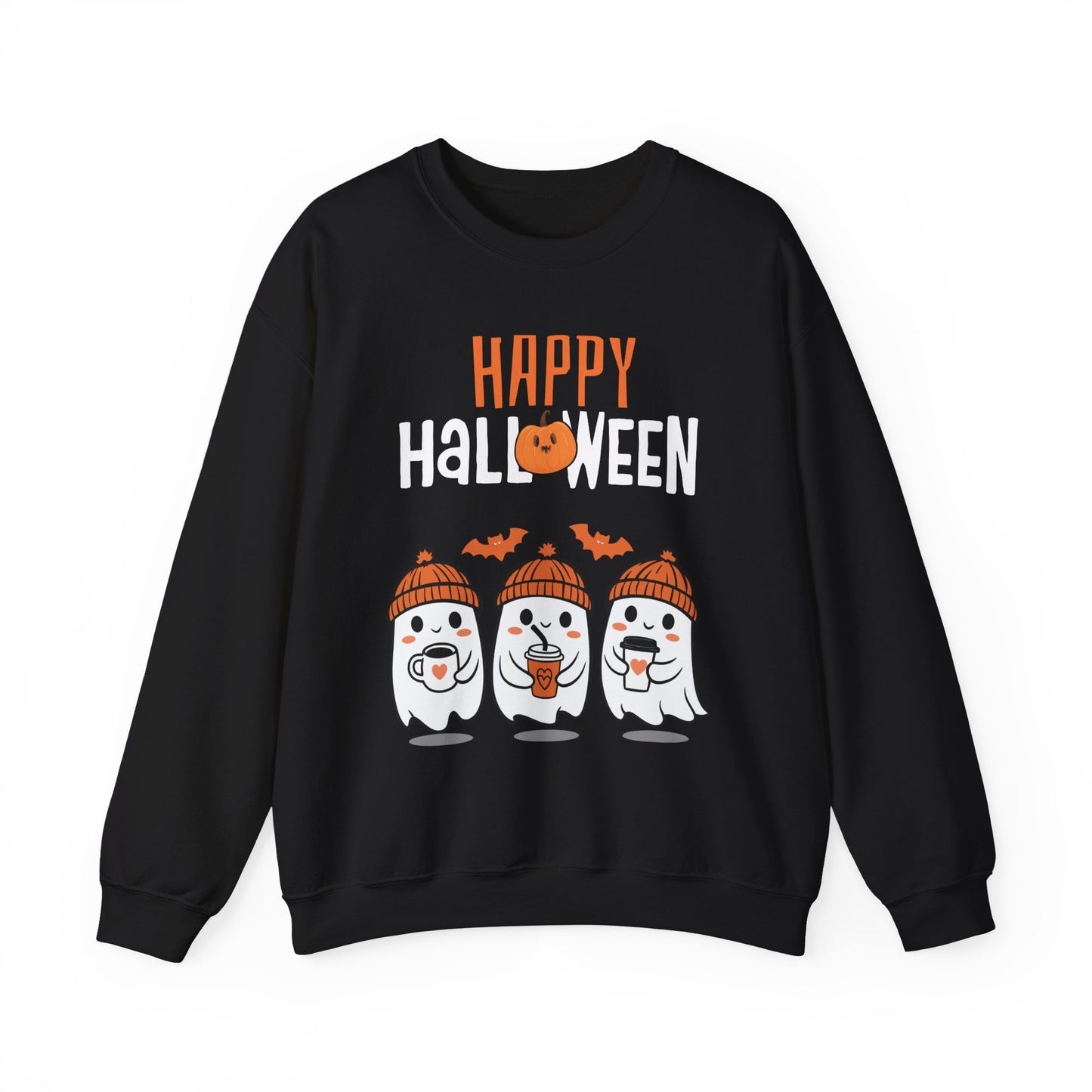Halloween Ghosts Crewneck Sweatshirt