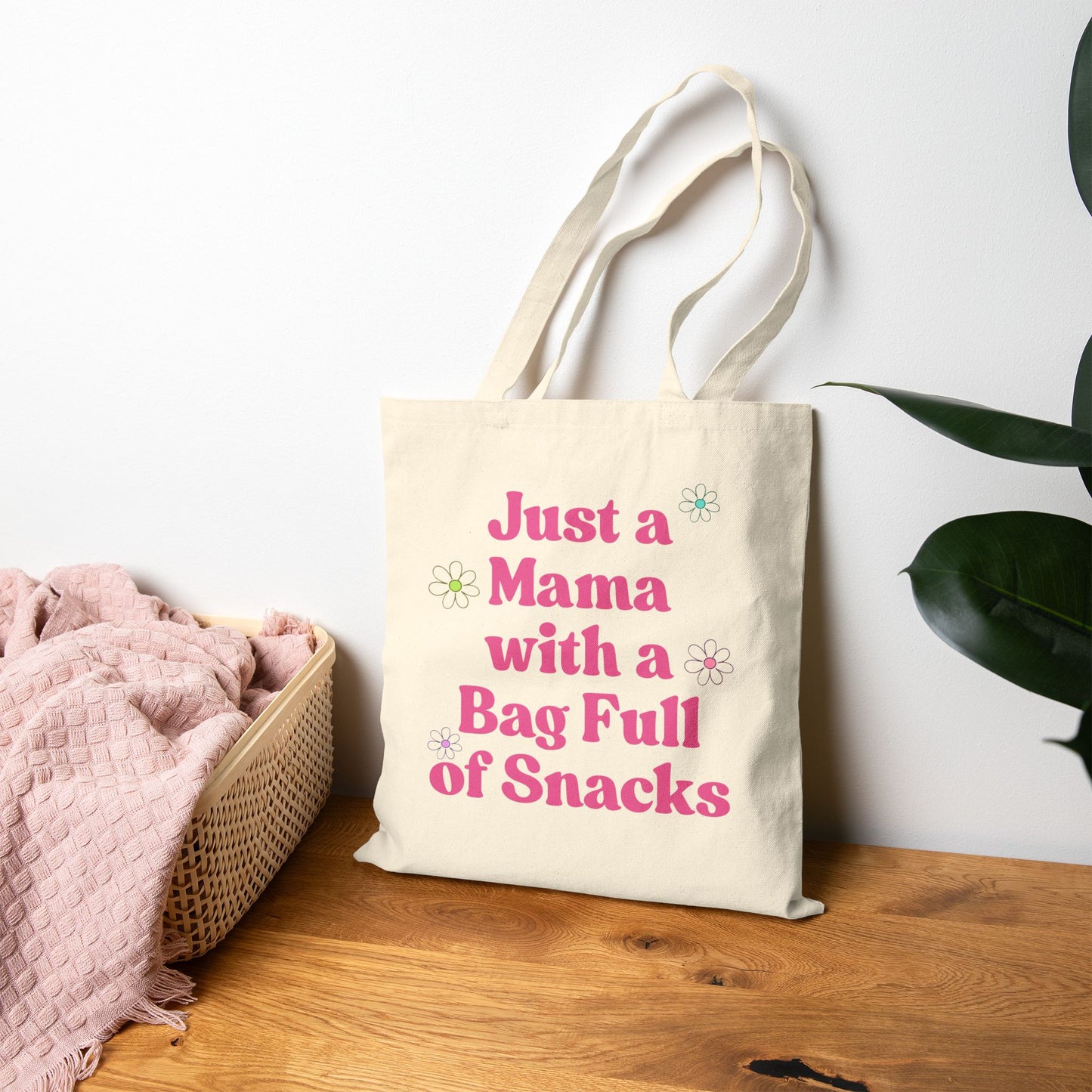 Mama Snack Tote Bag