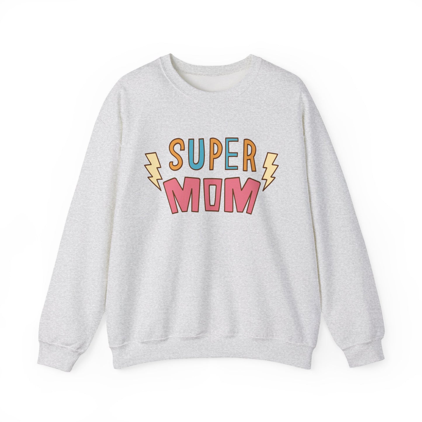 Super Mom Crewneck Sweatshirt