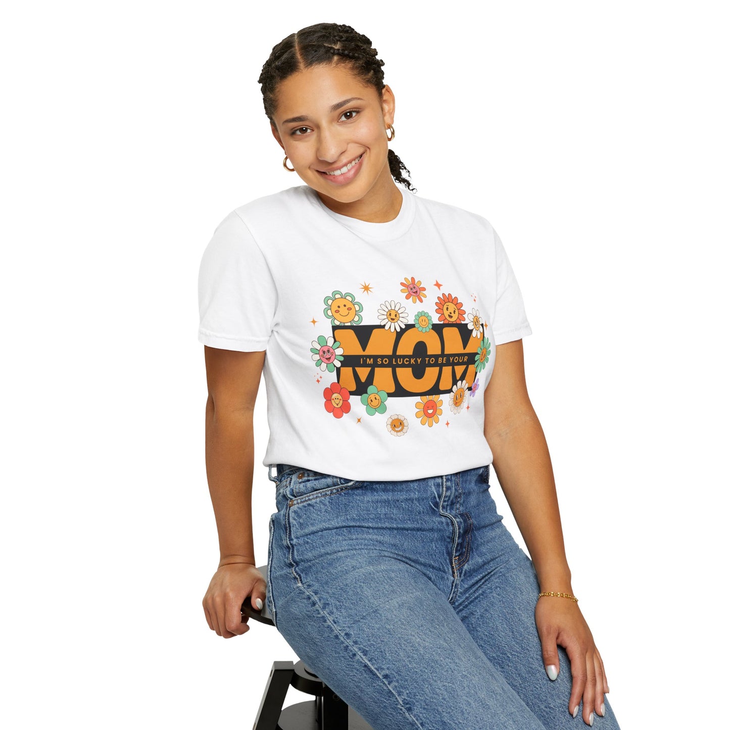 Flower Power Mom T-shirt