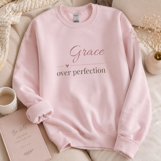 Grace Over Perfection Crewneck Sweatshirt