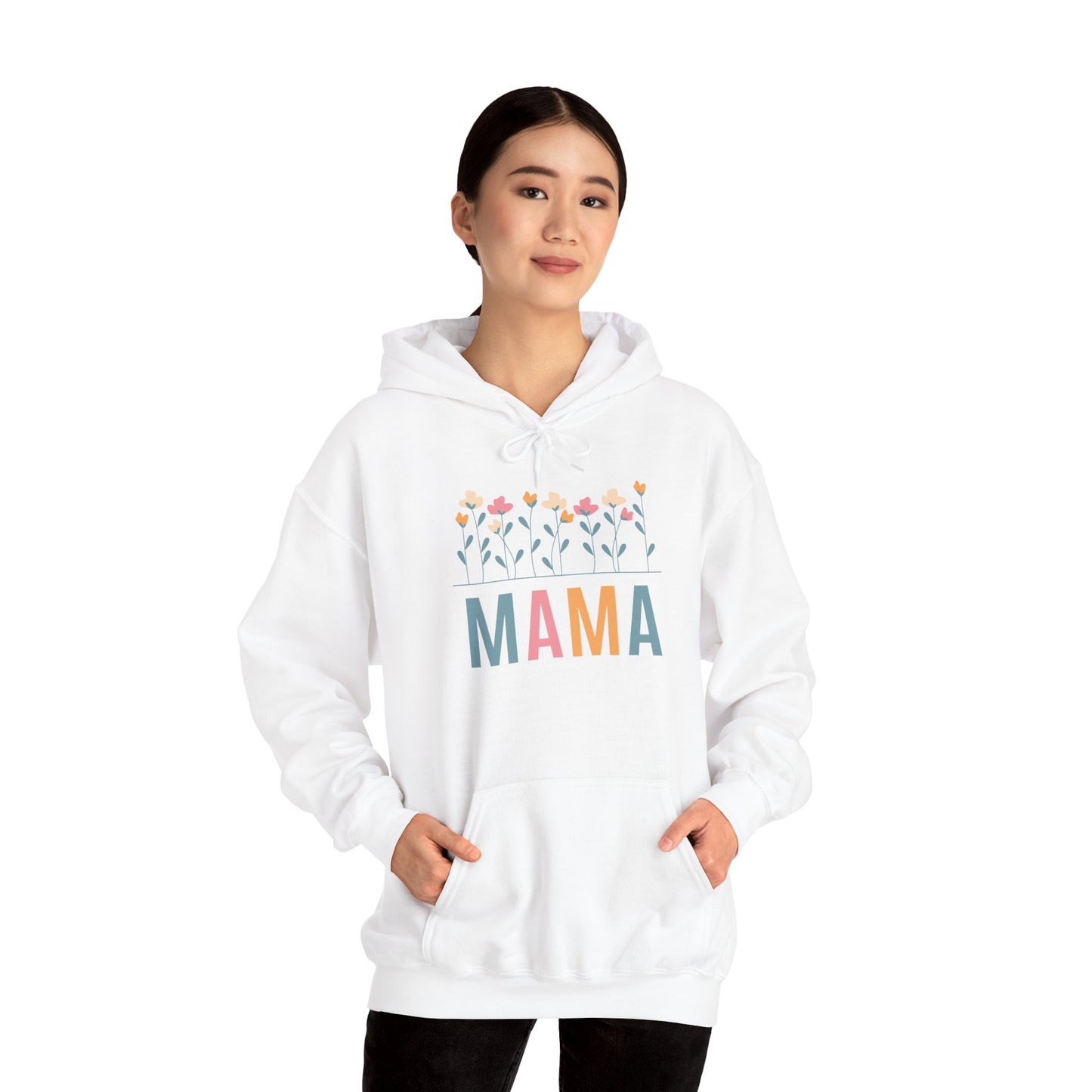 Mama Floral Hoodie