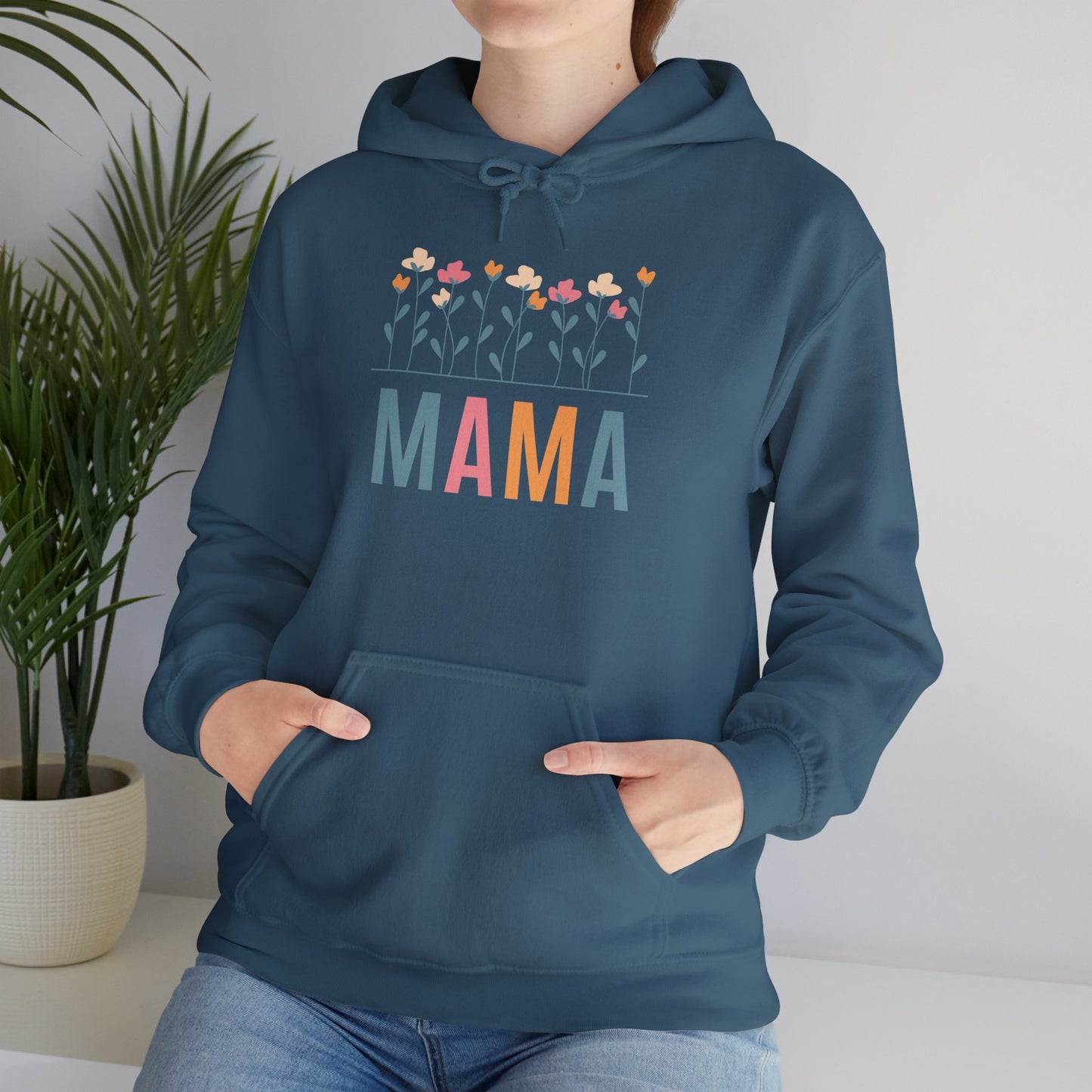 Mama Floral Hoodie