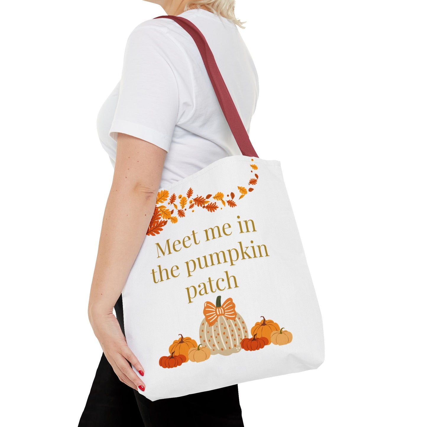 Fall Pumpkin Patch Tote Bag