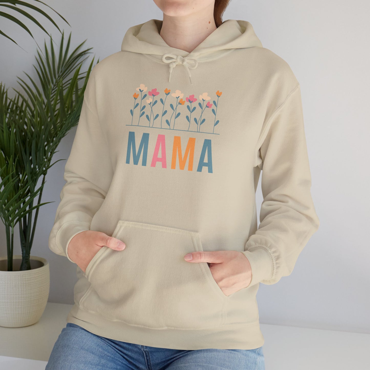 Mama Floral Hoodie