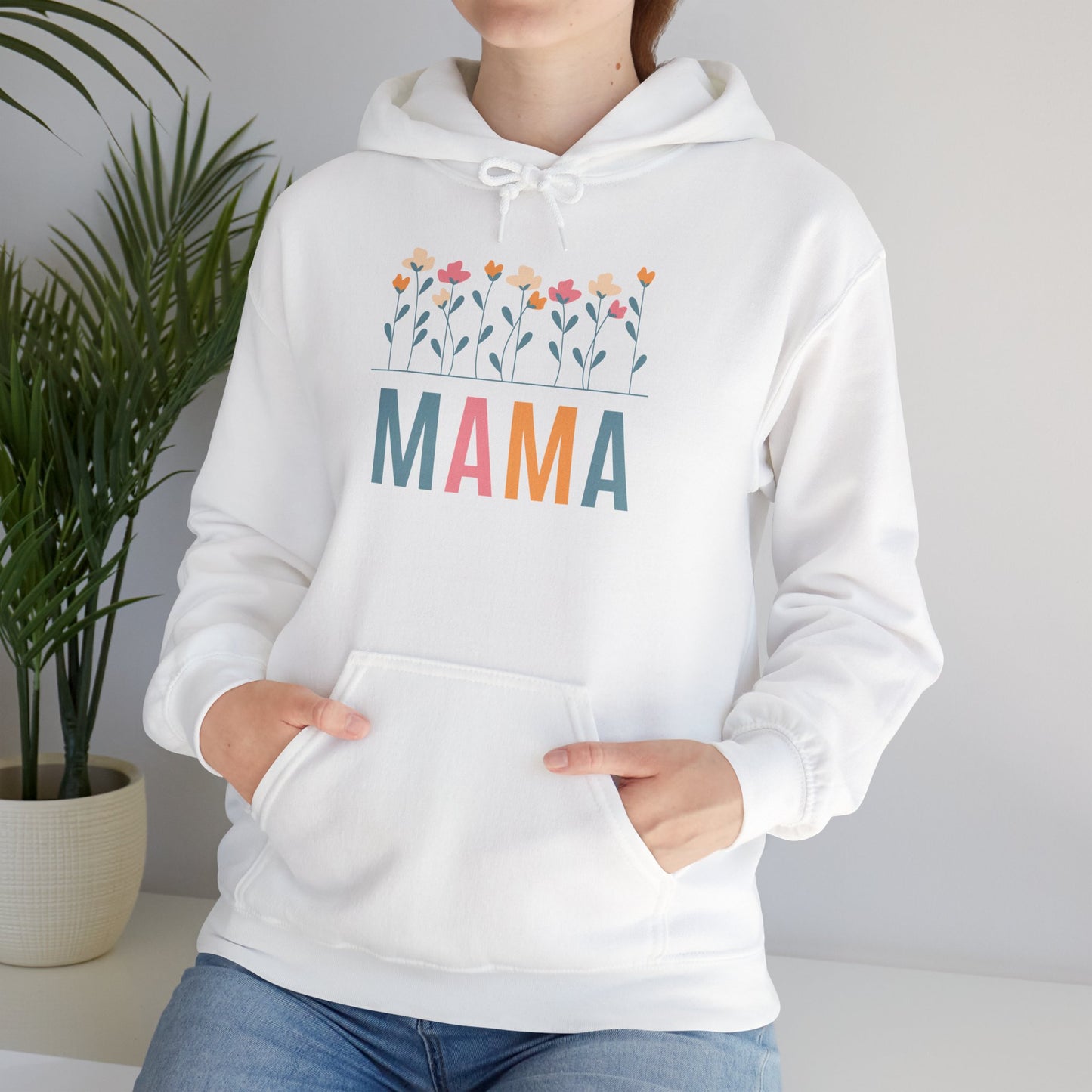 Mama Floral Hoodie