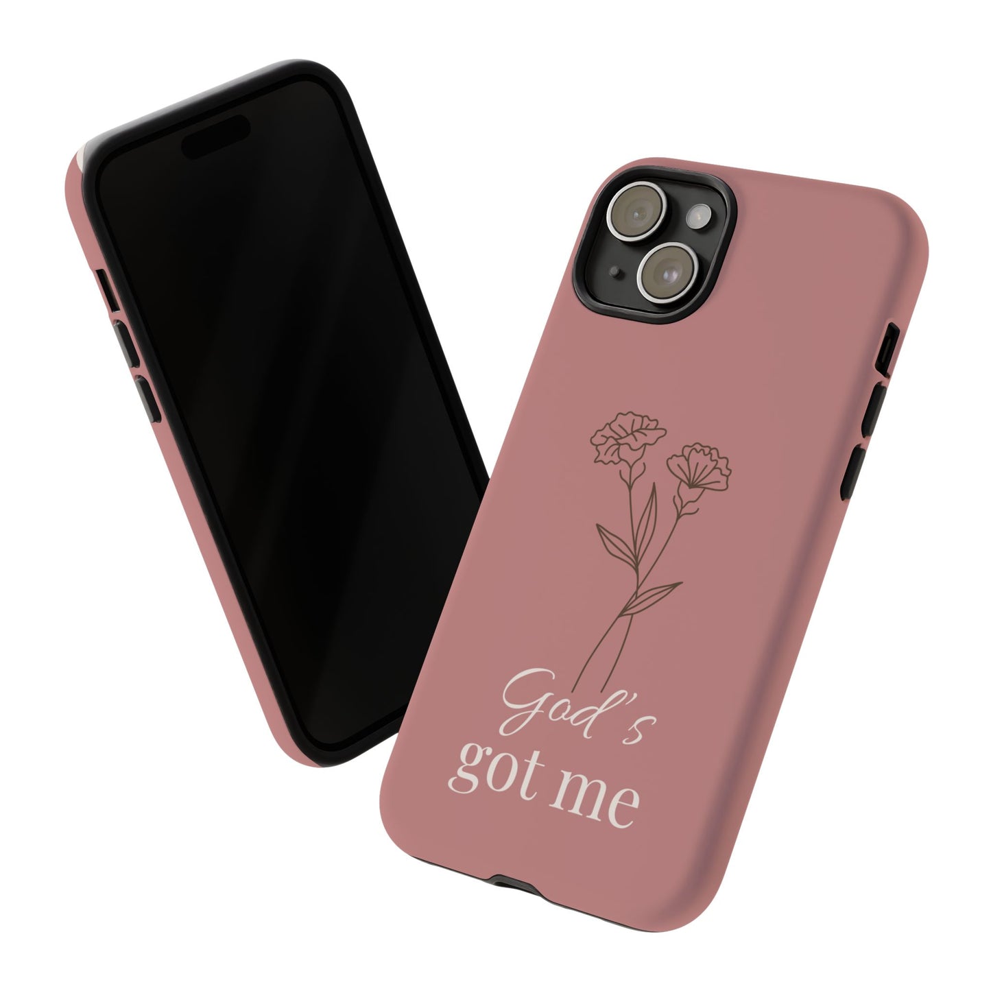God's Got Me Floral Phone Case