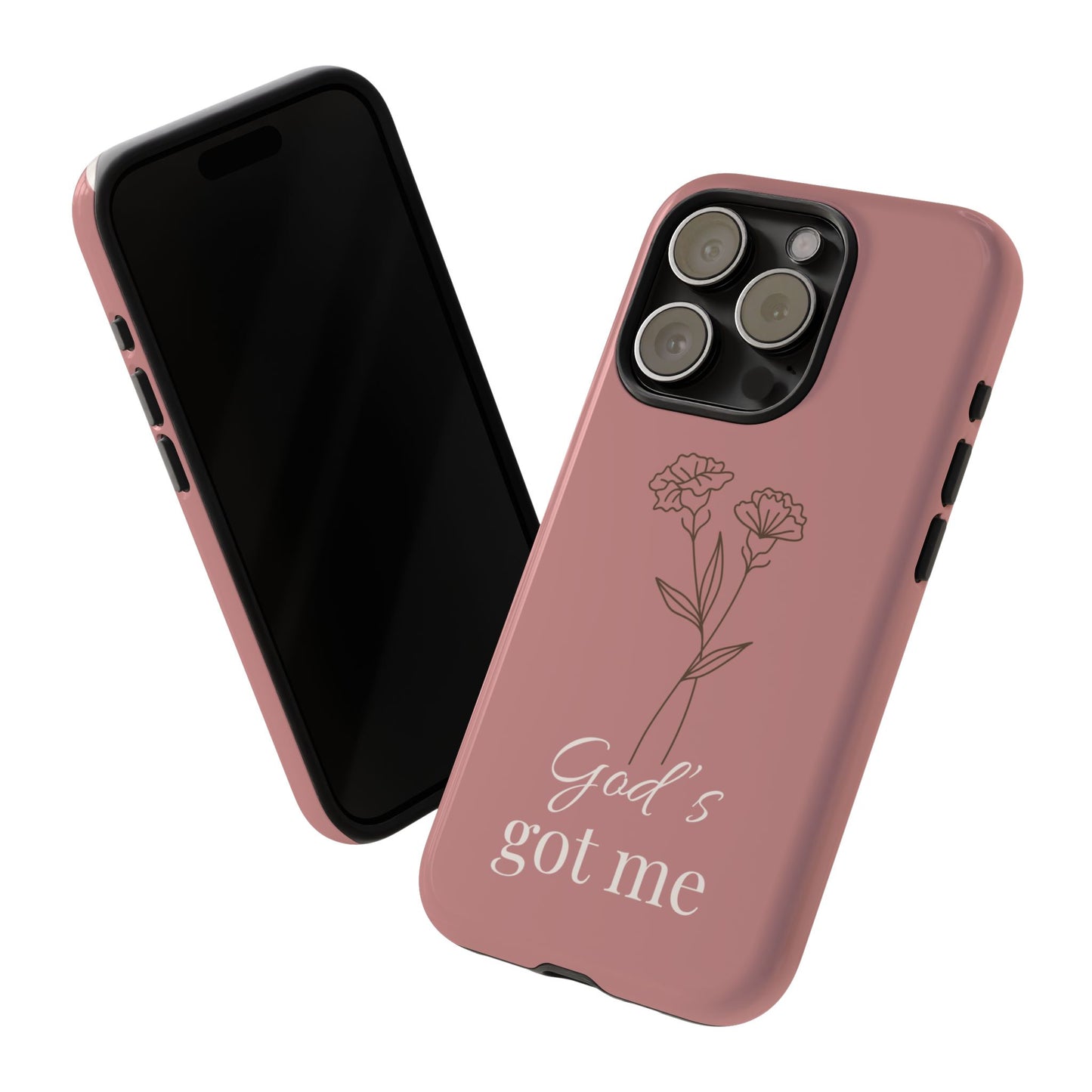 God's Got Me Floral Phone Case