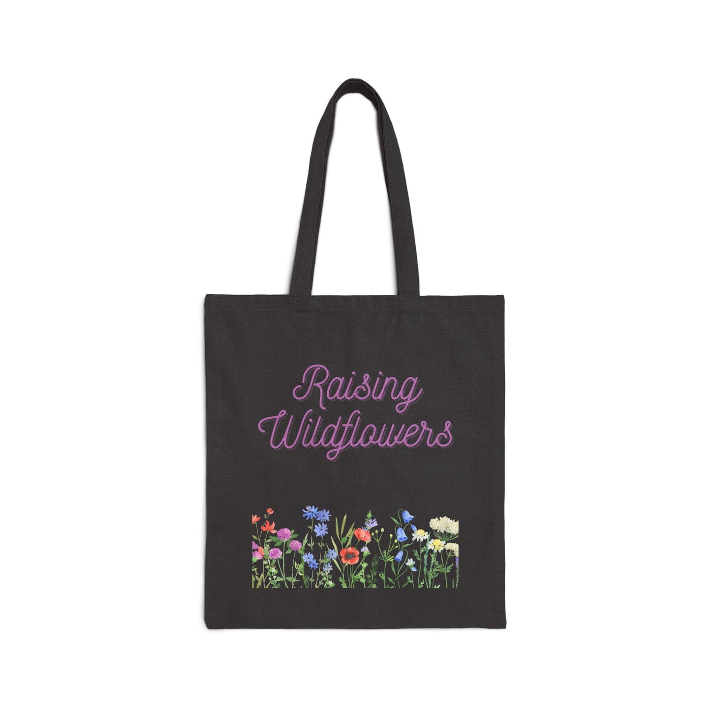 Floral Cotton Tote Bag