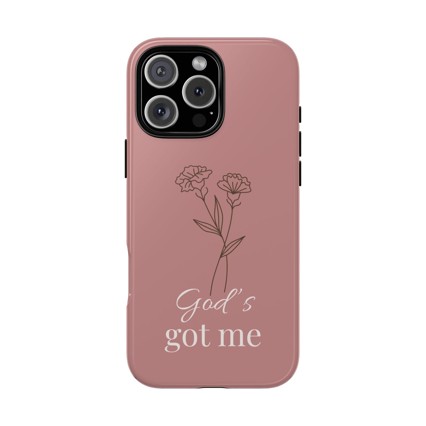 God's Got Me Floral Phone Case