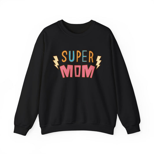 Super Mom Crewneck Sweatshirt