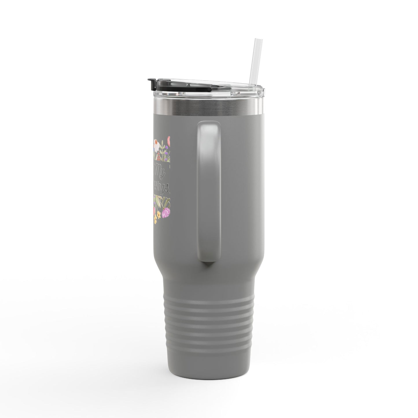 Floral Insulated Travel Mug