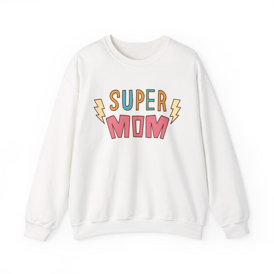 Super Mom Crewneck Sweatshirt
