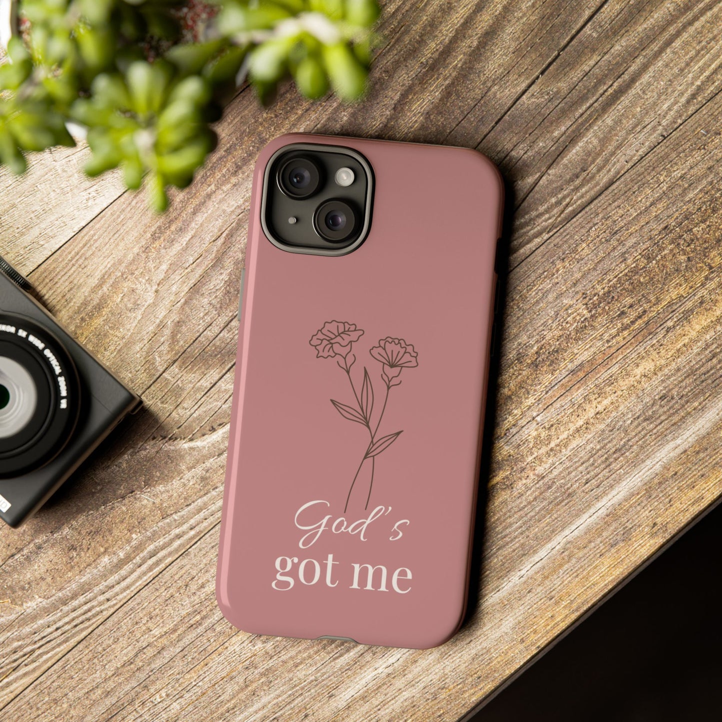 God's Got Me Floral Phone Case