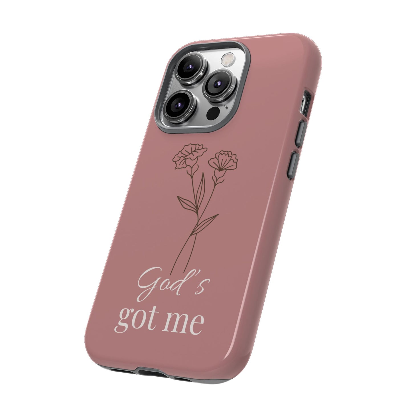 God's Got Me Floral Phone Case