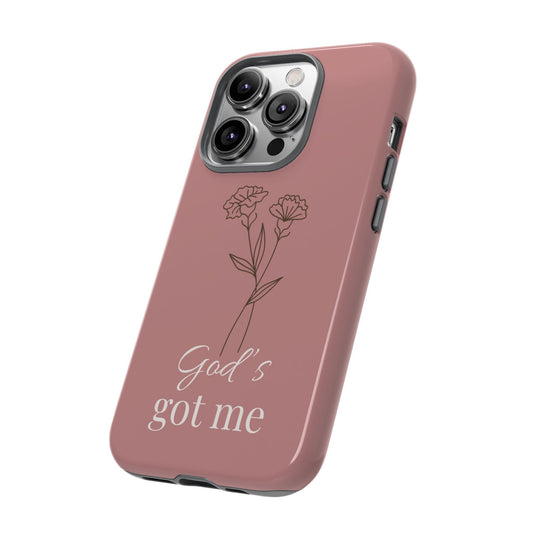 God's Got Me Floral Phone Case
